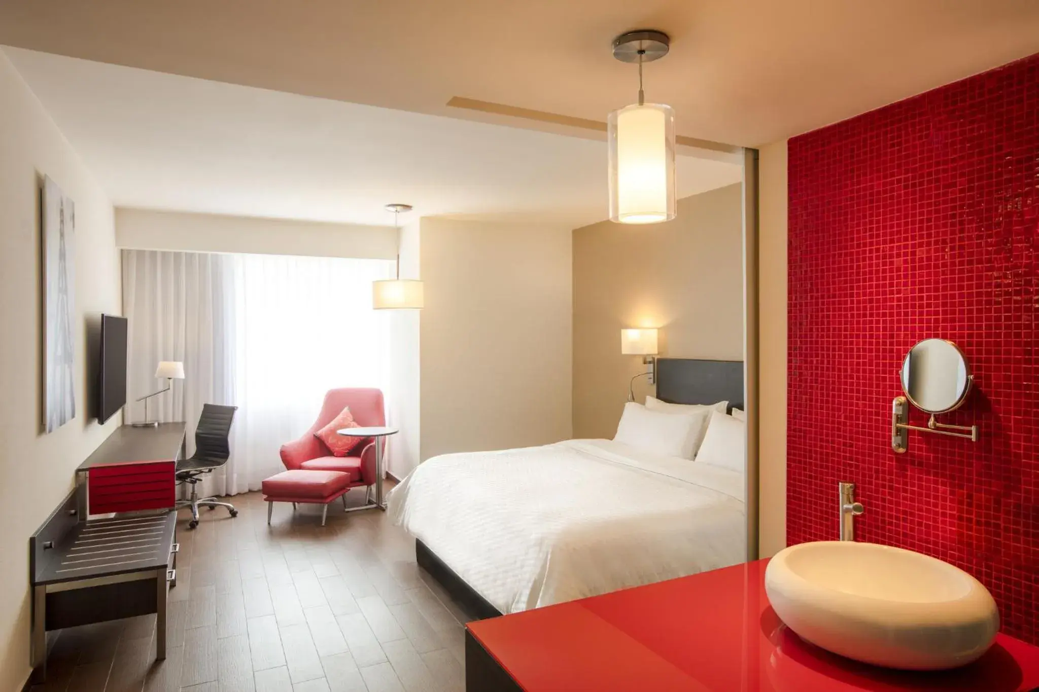 Photo of the whole room, Bed in Fiesta Inn Express Monterrey Centro Photo of the whole room, Bed in Fiesta Inn Express Monterrey Centro