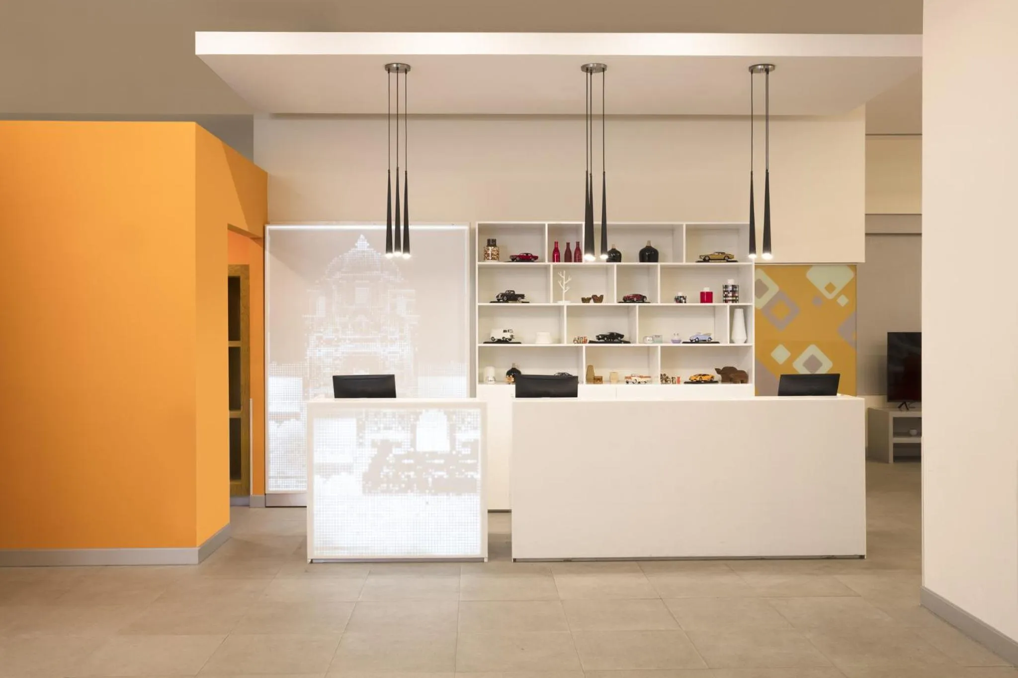 Lobby or reception in Fiesta Inn Express Monterrey Centro