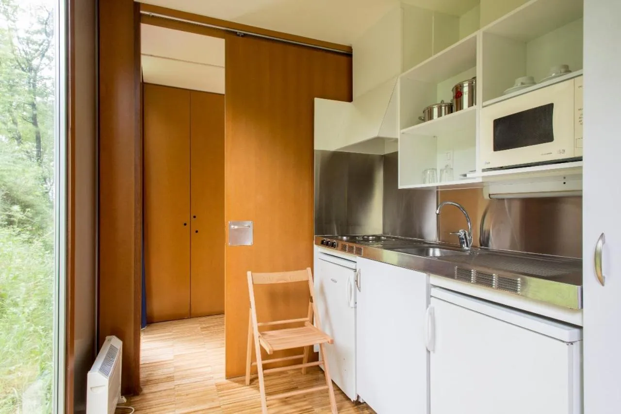 Kitchen or kitchenette in Residencia Universitaria Resa O Castro