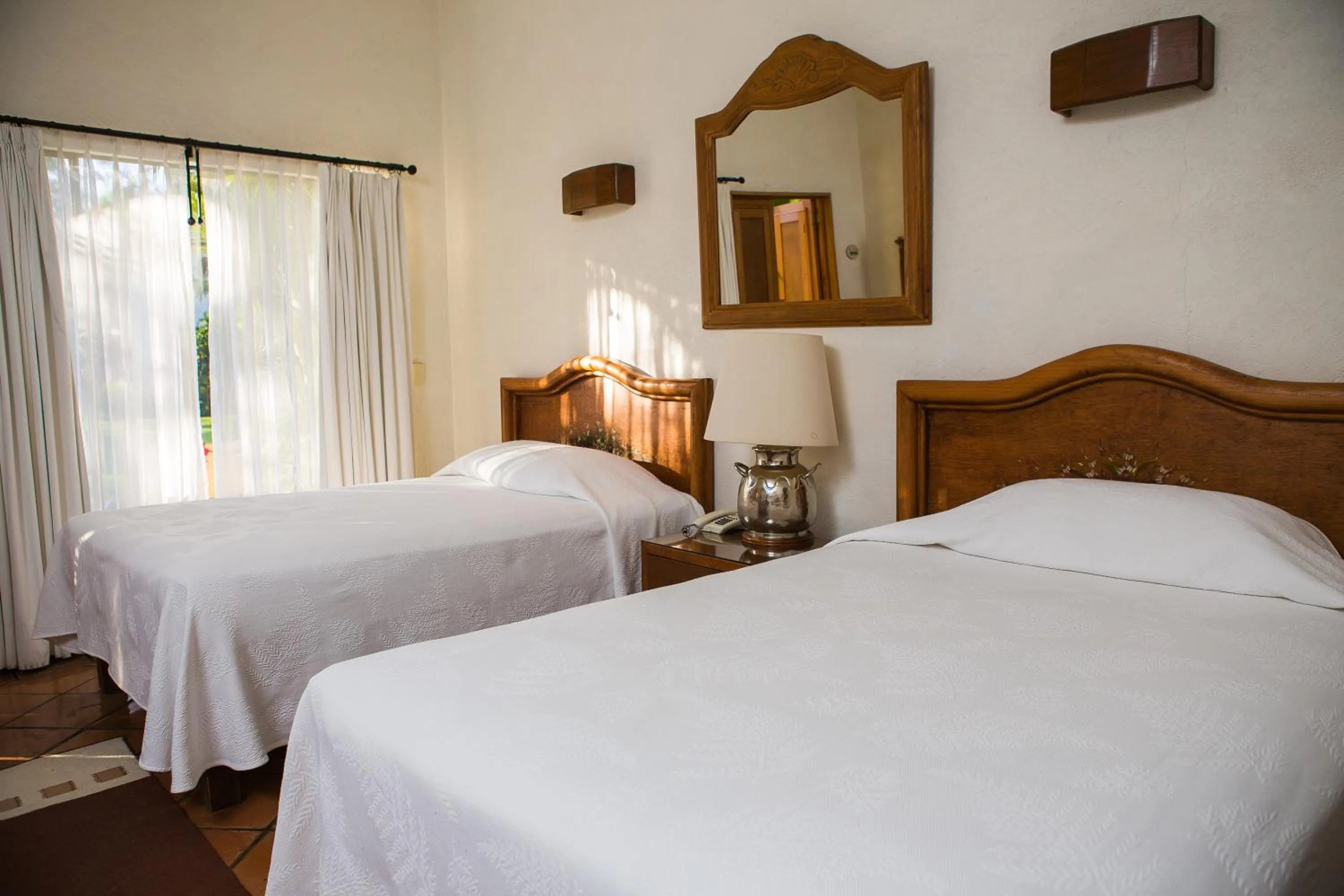 Bed in Casa Bugambilia, Un Pequeño Hotel en Tepoztlán