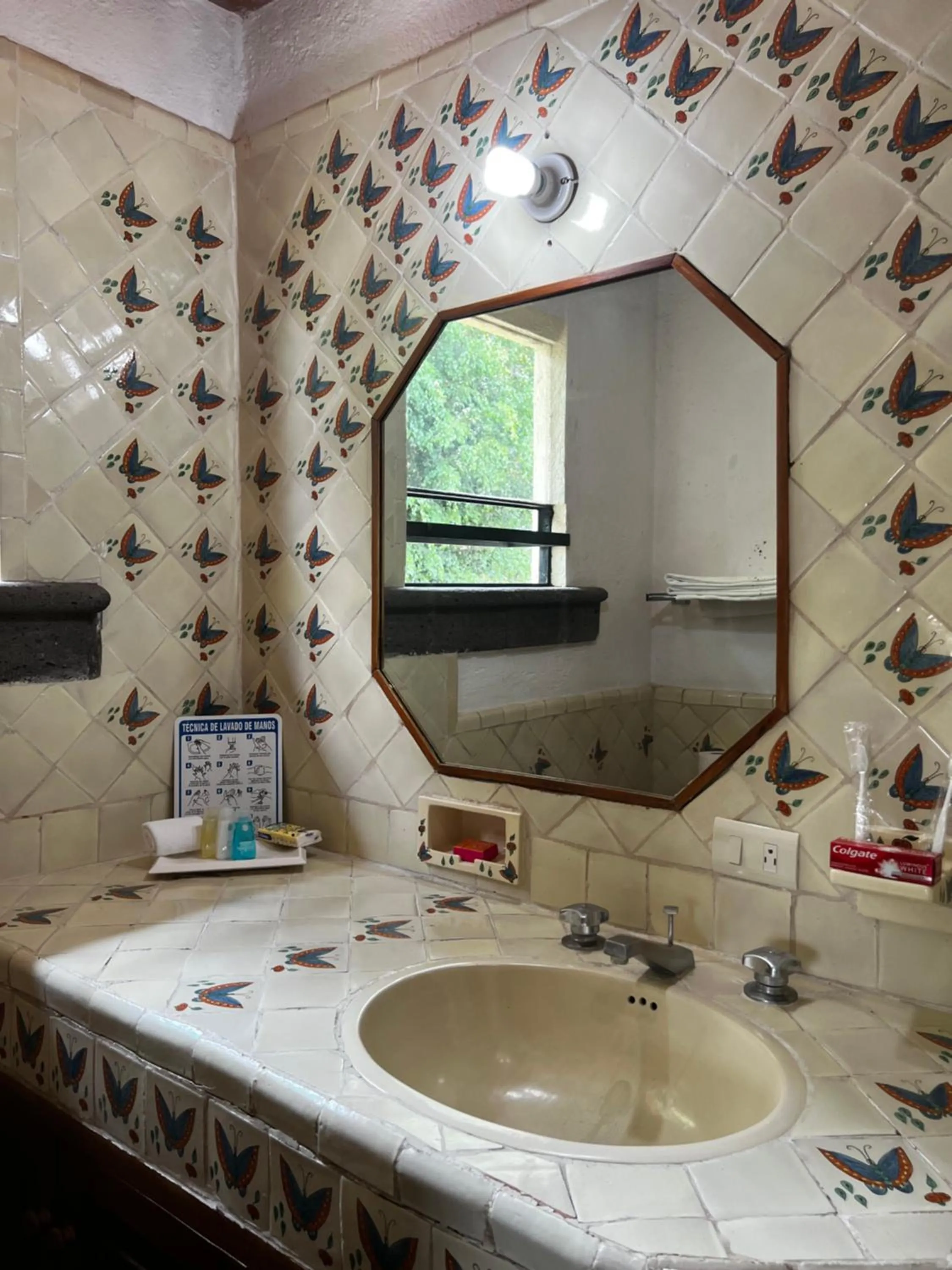 Bathroom in Casa Bugambilia, Un Pequeño Hotel en Tepoztlán
