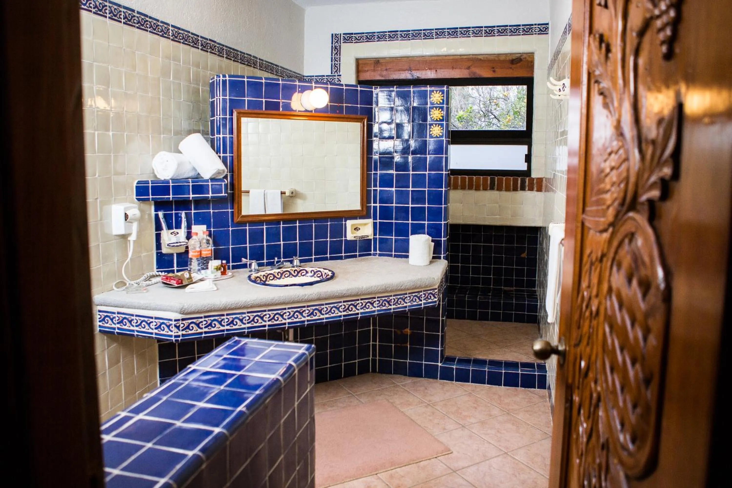 Bathroom in Casa Bugambilia, Un Pequeño Hotel en Tepoztlán