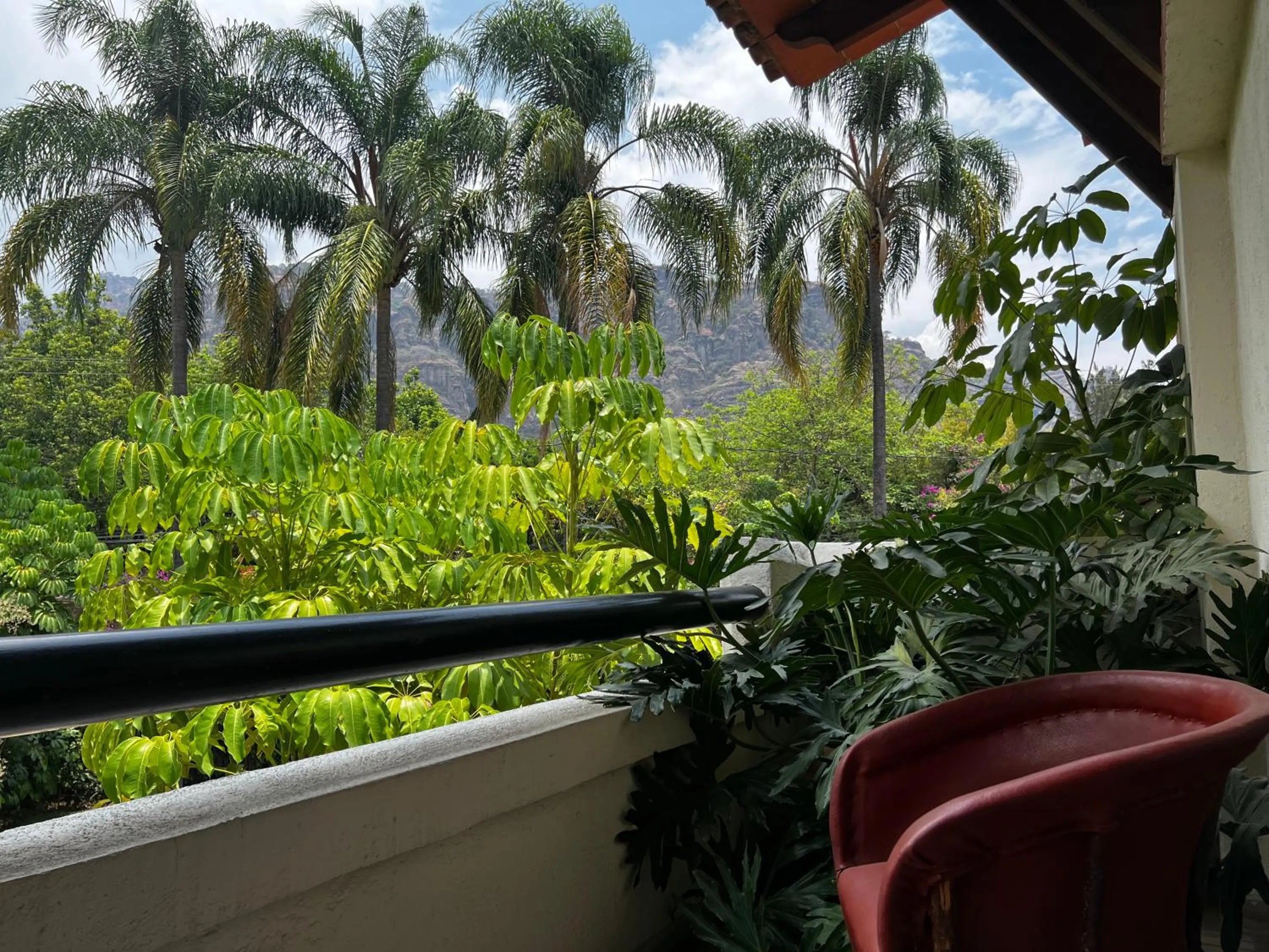 Balcony/Terrace in Casa Bugambilia, Un Pequeño Hotel en Tepoztlán