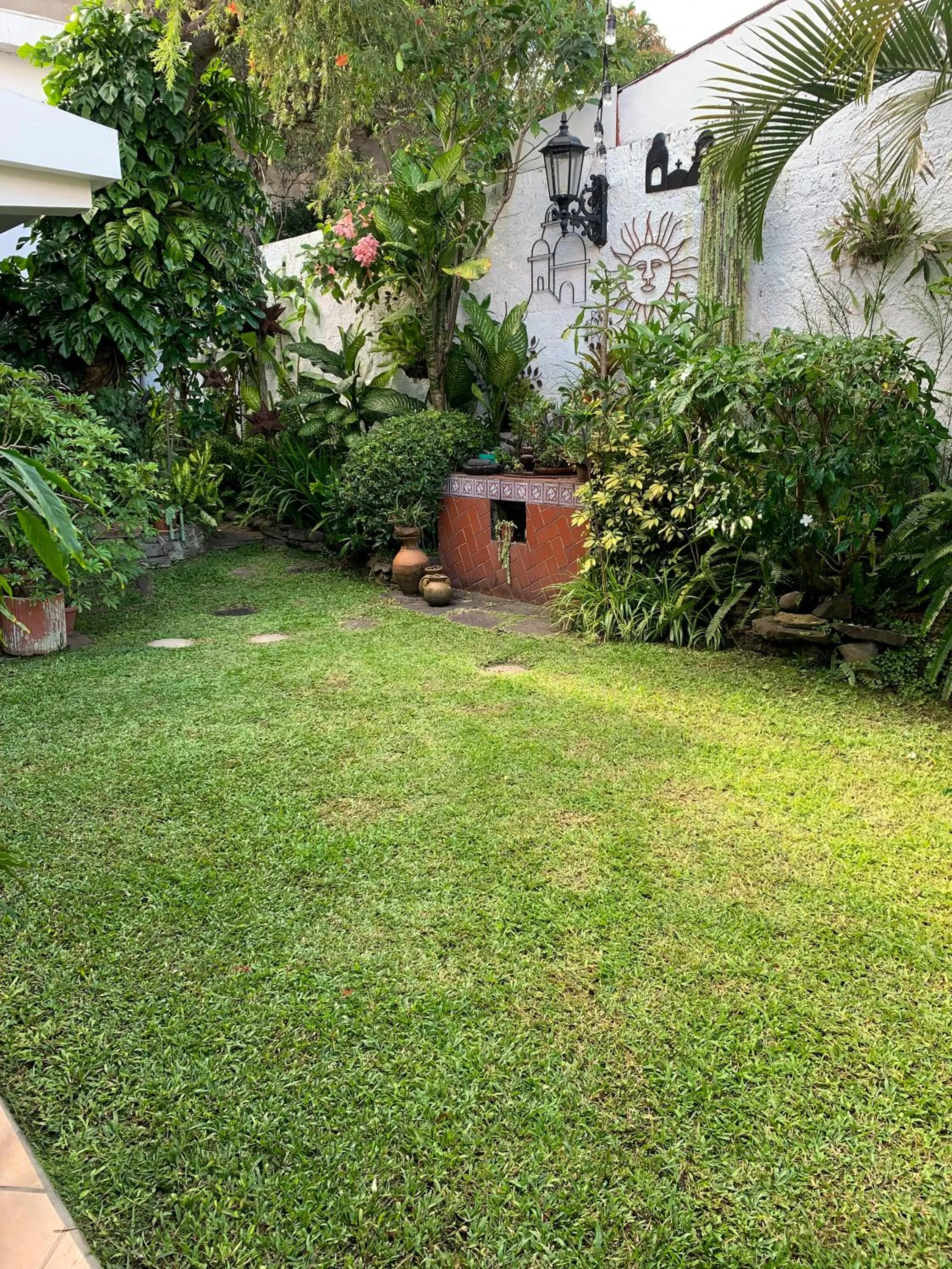 Garden in Hotel La Posada del Angel