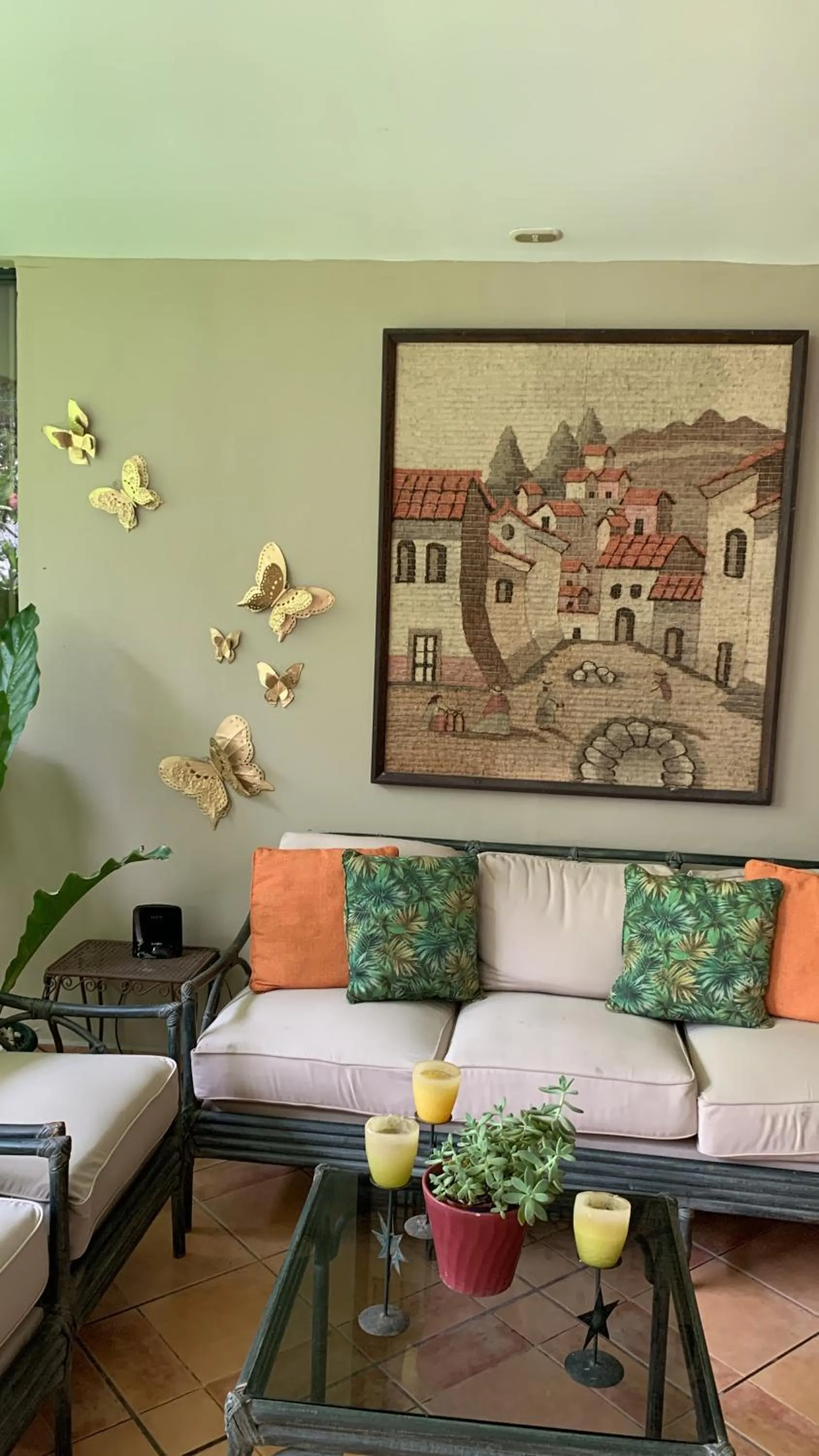 Seating area in Hotel La Posada del Angel