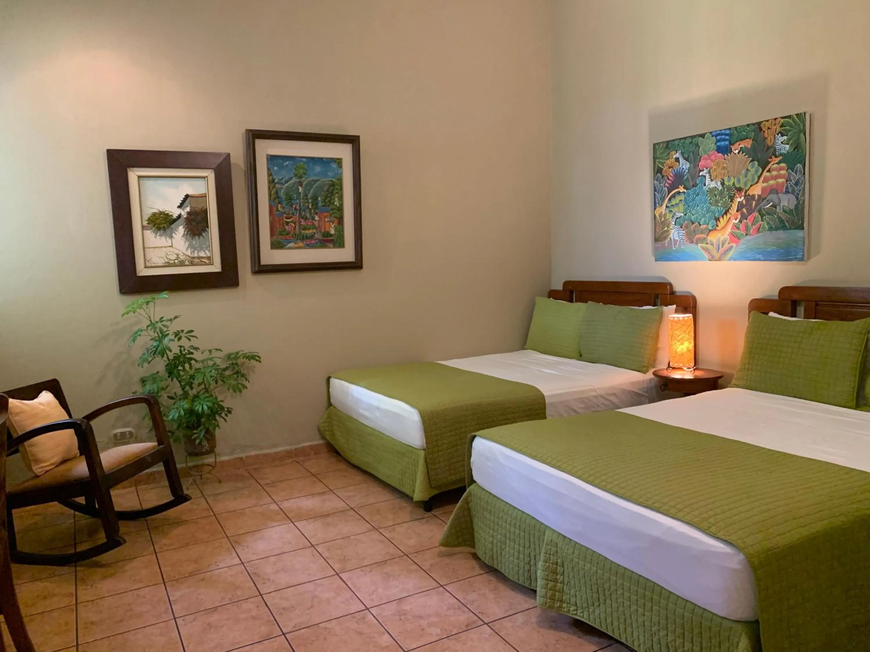 Photo of the whole room, Bed in Hotel La Posada del Angel