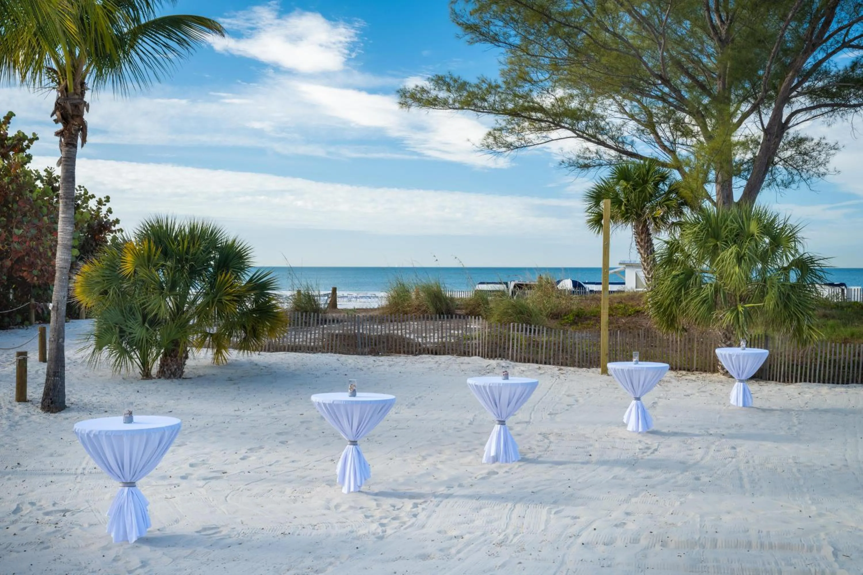 Beach in Hilton Garden Inn St. Pete Beach, FL