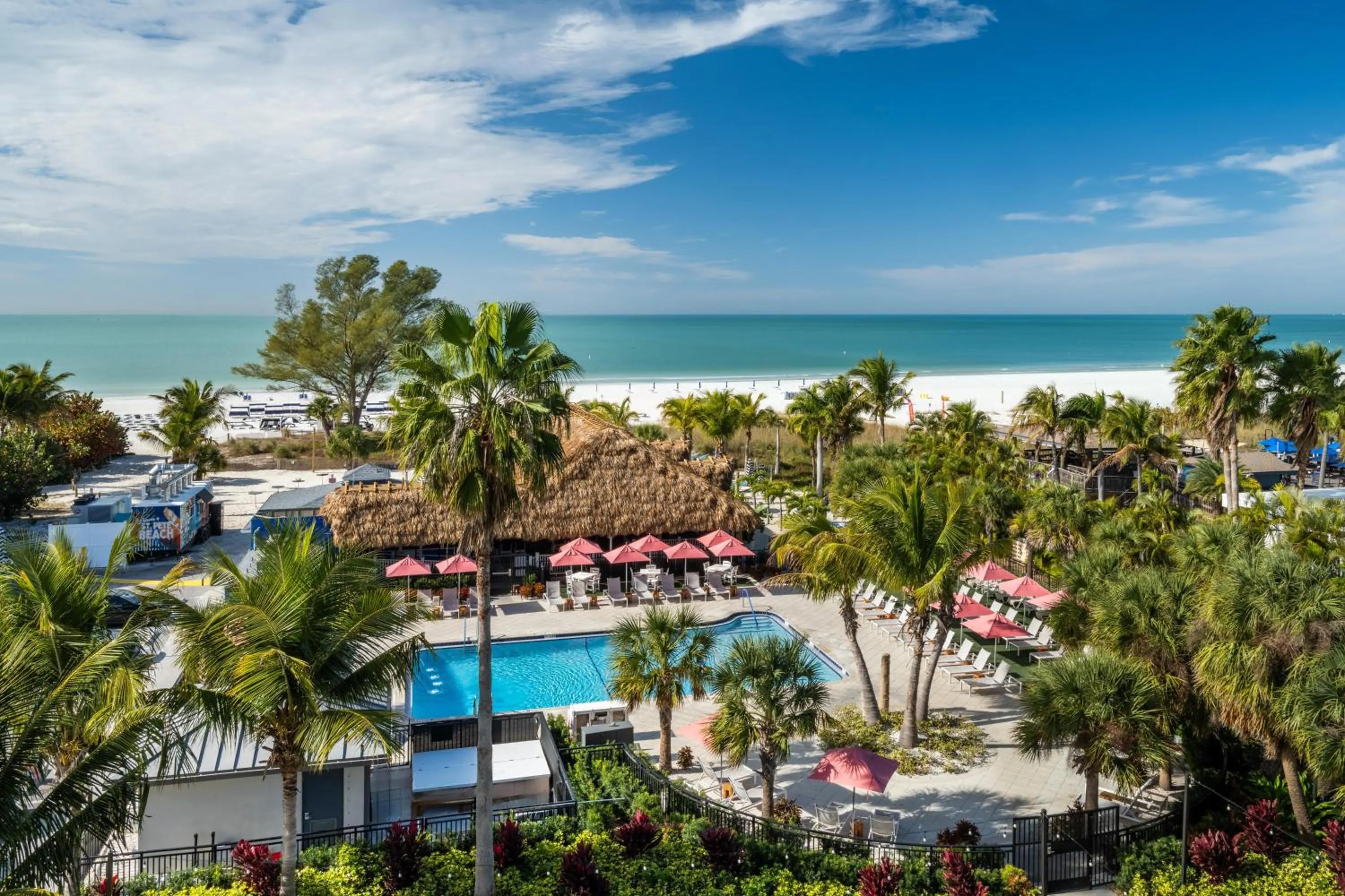 Property building in Hilton Garden Inn St. Pete Beach, FL