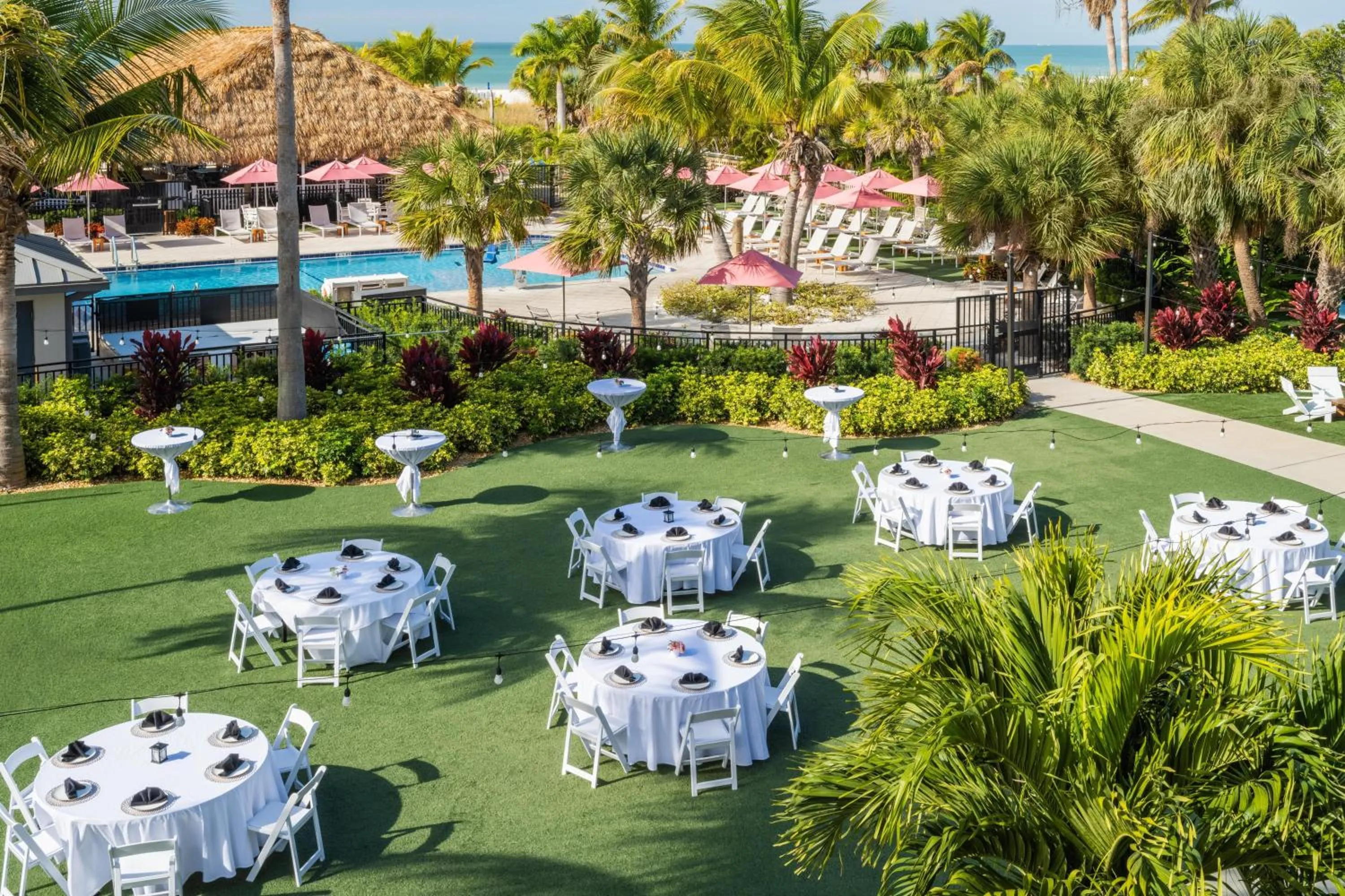 Garden in Hilton Garden Inn St. Pete Beach, FL