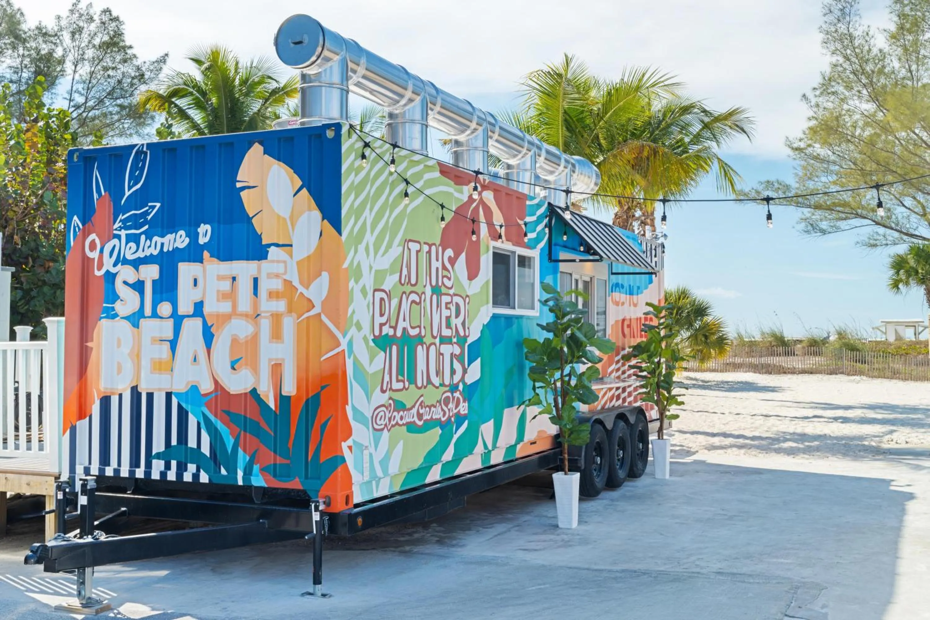 Dining area in Hilton Garden Inn St. Pete Beach, FL