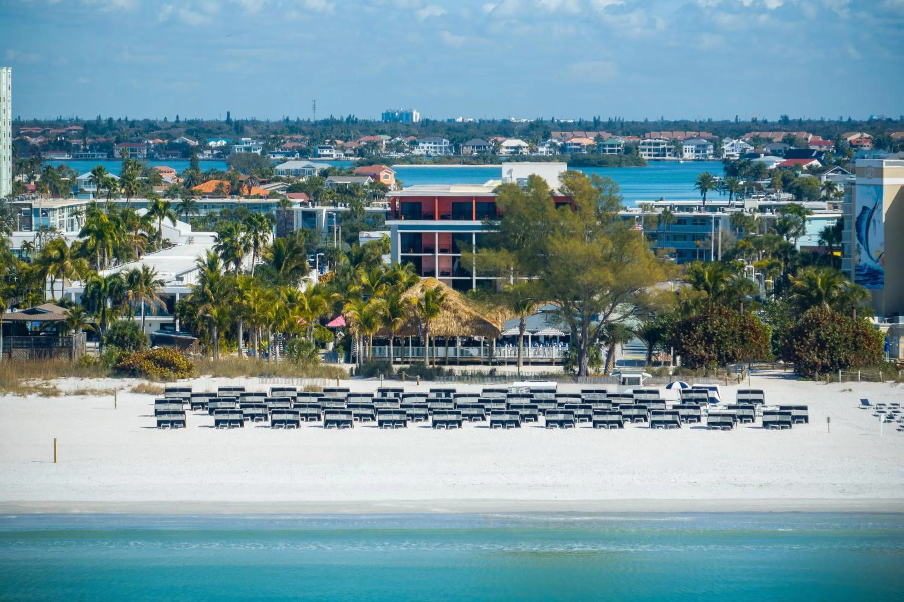 Property building in Hilton Garden Inn St. Pete Beach, FL