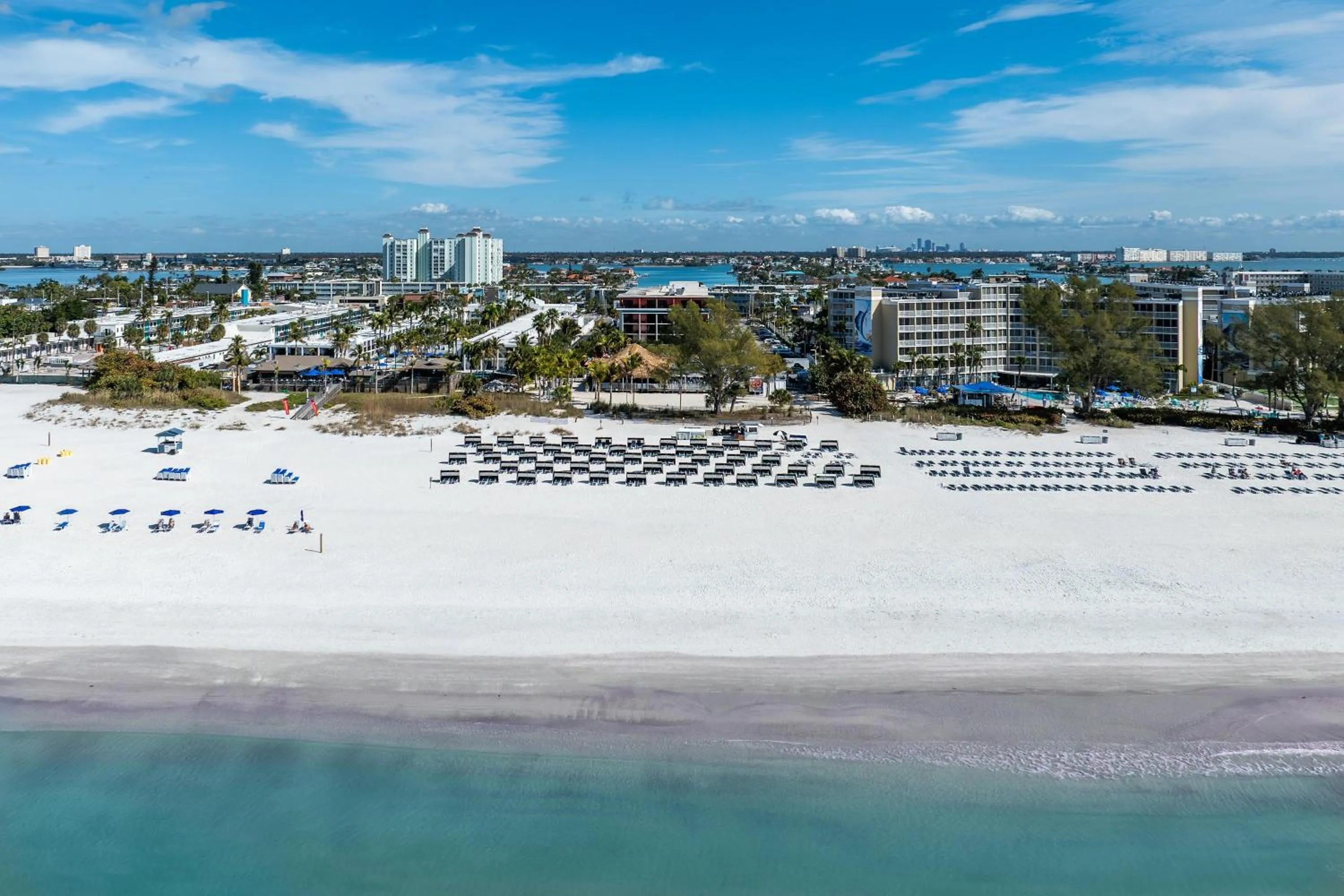 Property building in Hilton Garden Inn St. Pete Beach, FL