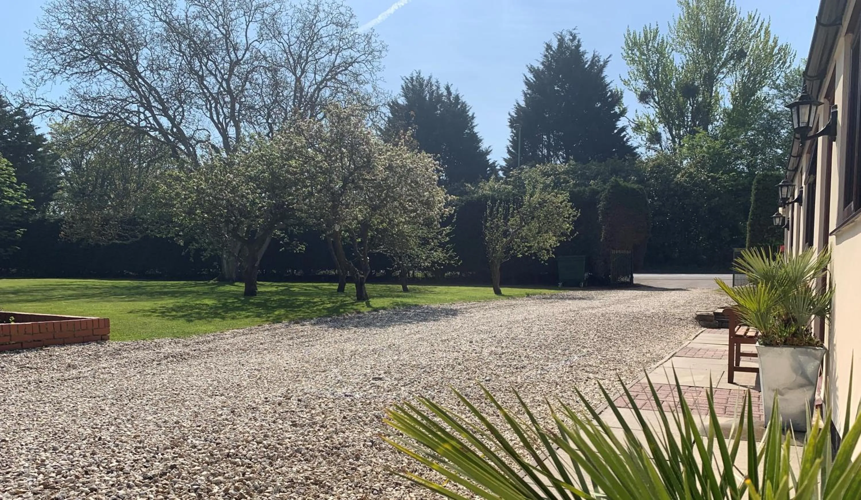 Garden view in Hope Orchard En-Suite Rooms