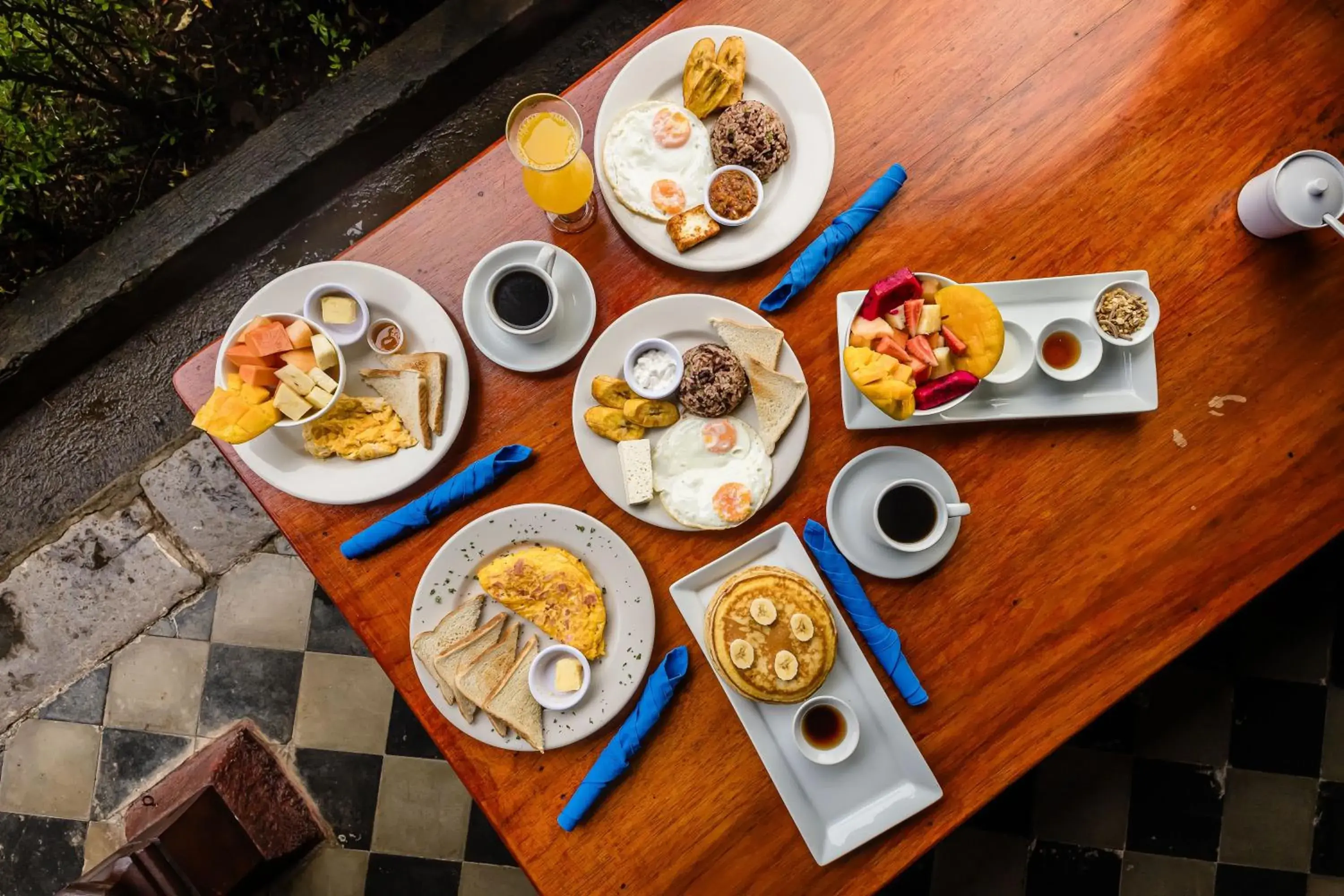 Breakfast in Hotel Casa del Consulado Breakfast in Hotel Casa del Consulado