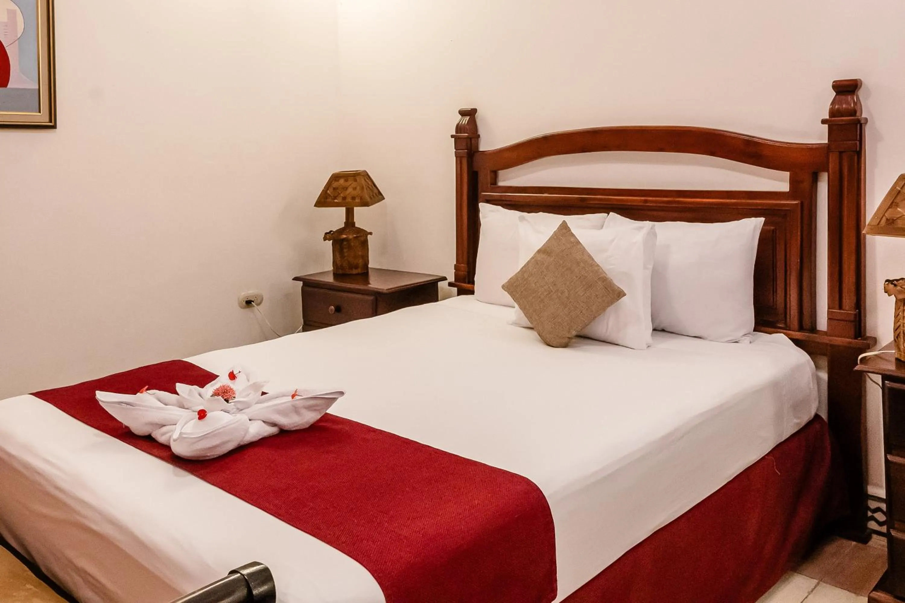 Bed in Hotel Casa del Consulado