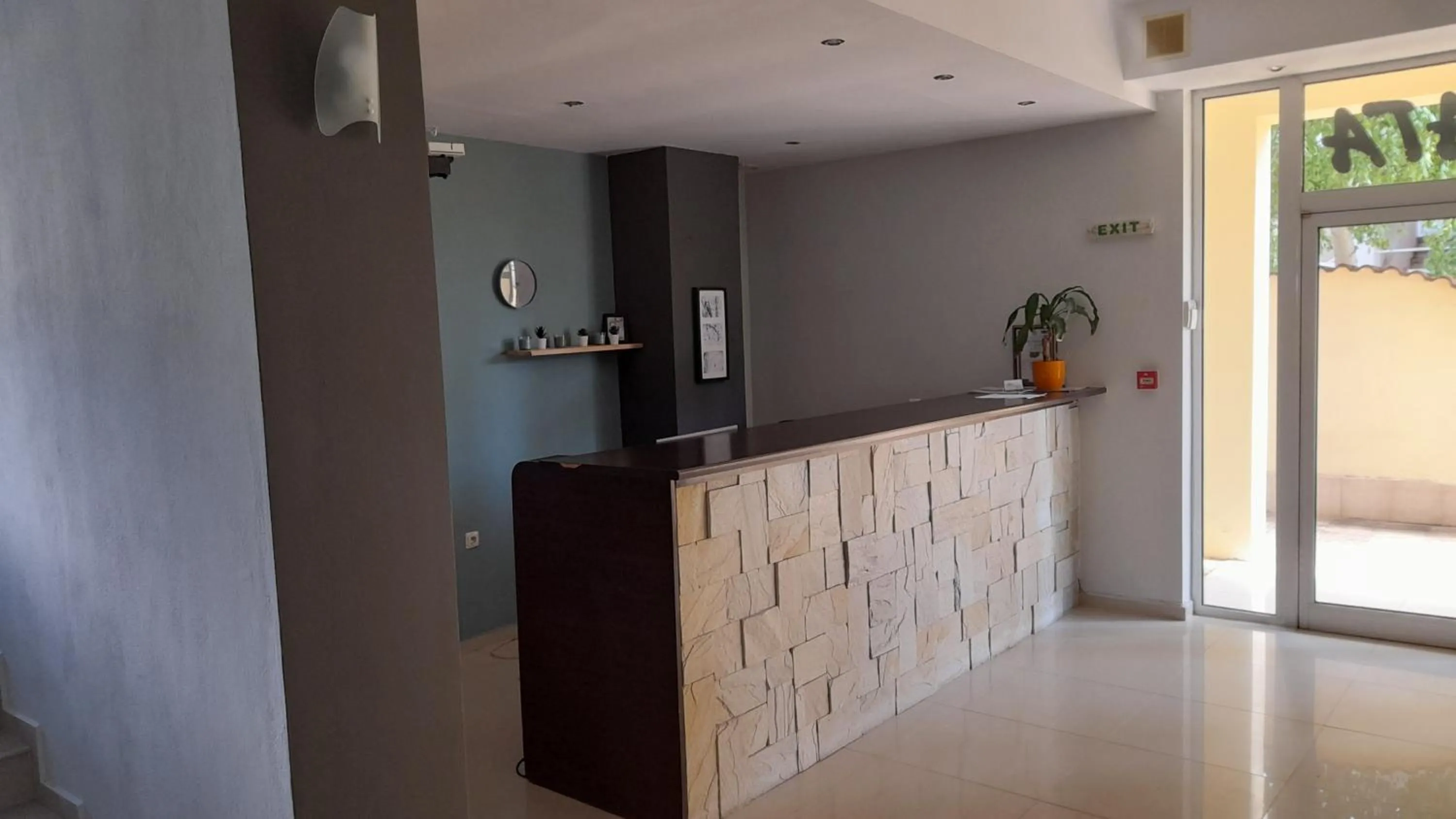 Lobby or reception in Family Hotel Saga