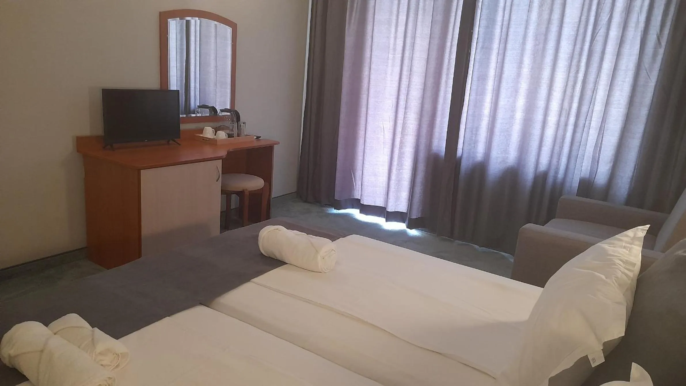 Bed in Family Hotel Saga