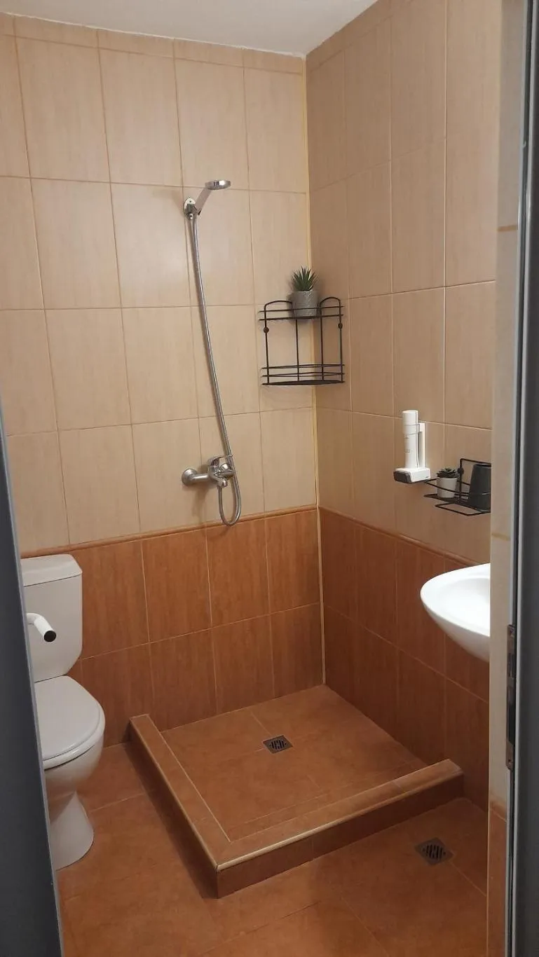 Shower in Family Hotel Saga