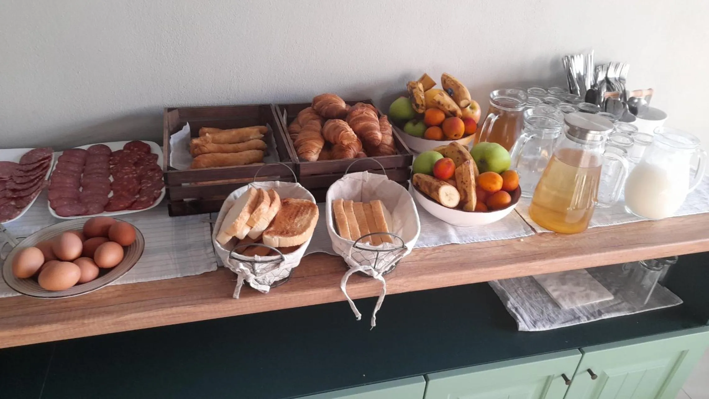 Breakfast in Family Hotel Saga