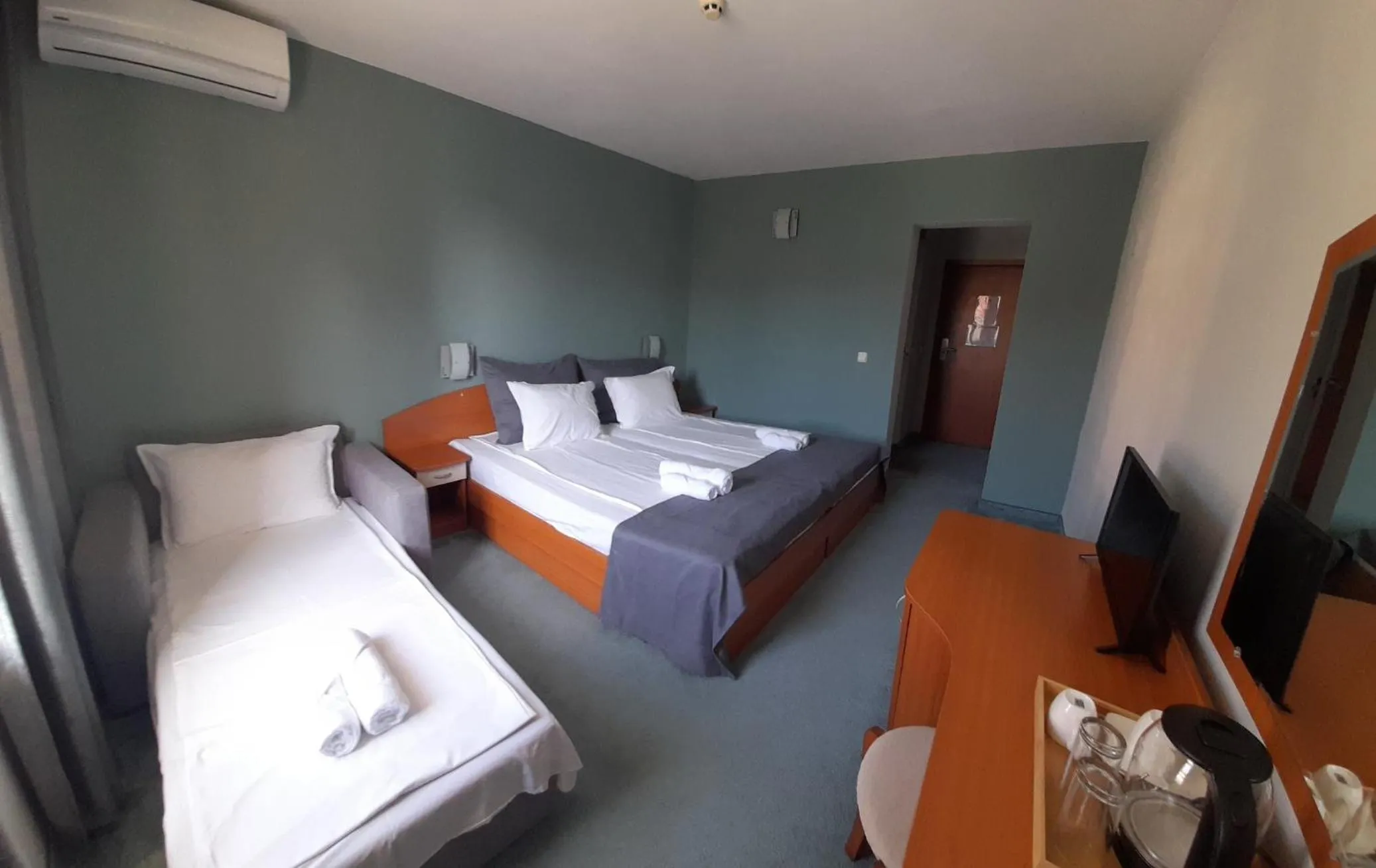 Bed in Family Hotel Saga