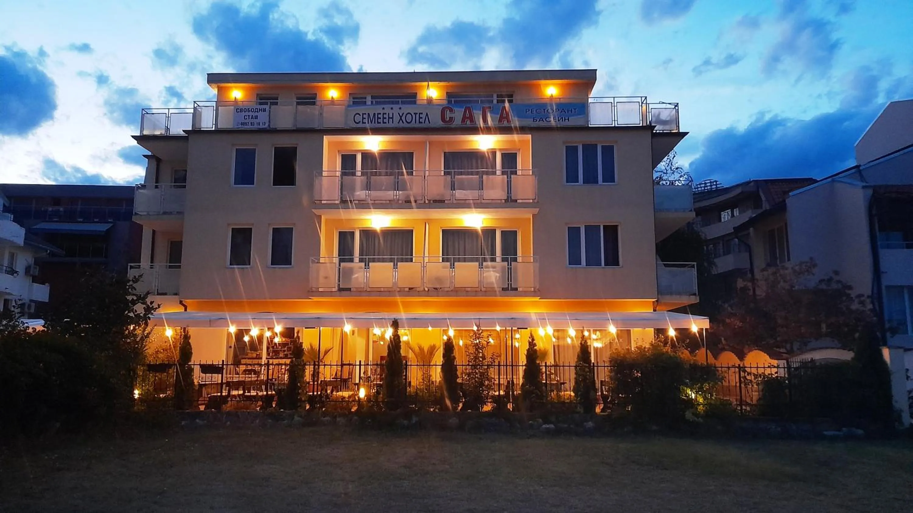 Property building in Family Hotel Saga