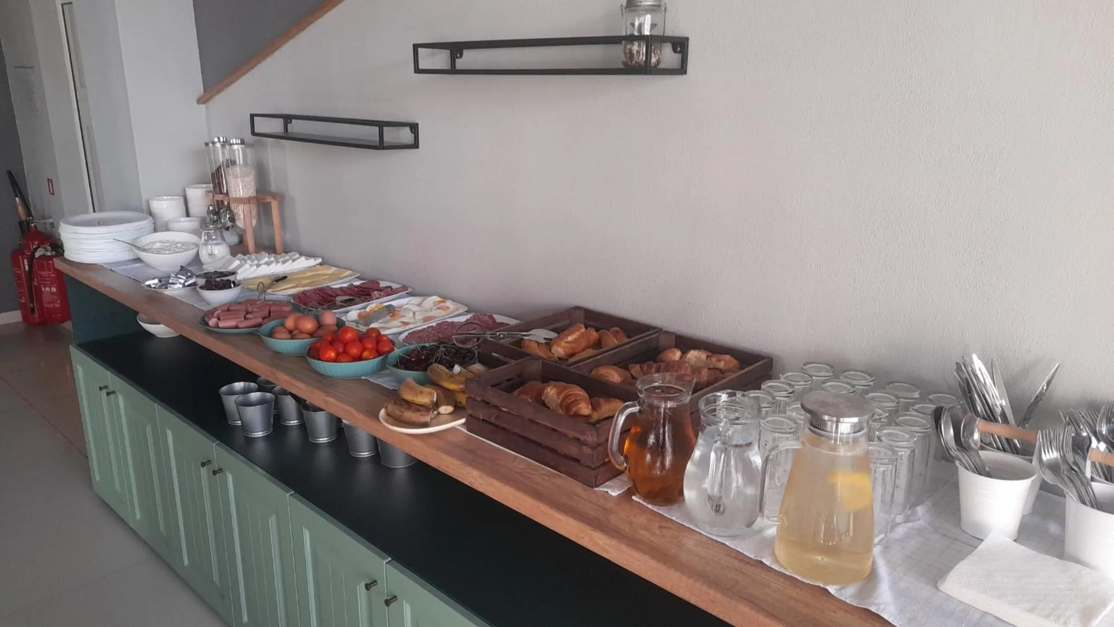 Breakfast in Family Hotel Saga