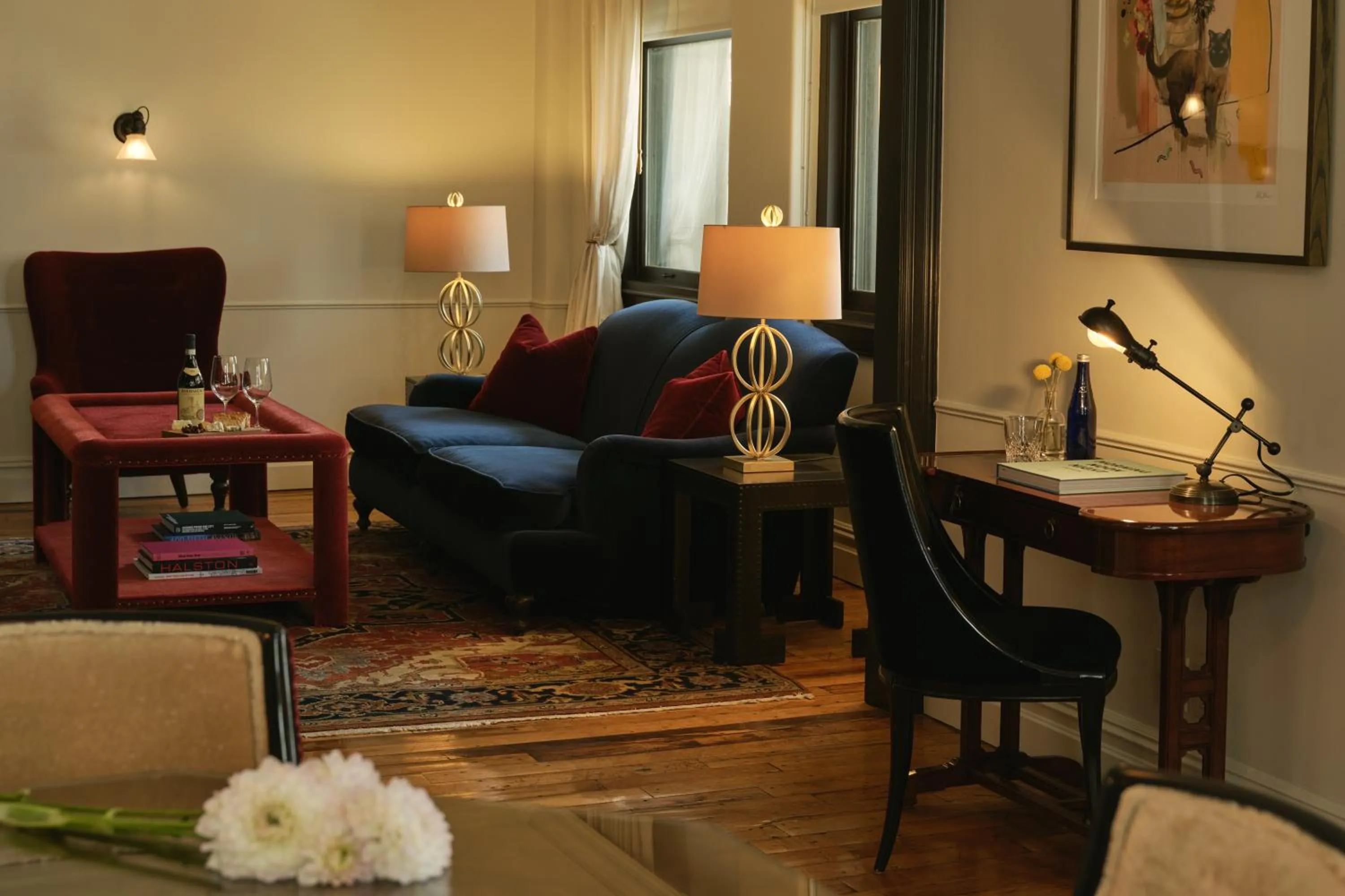 Seating area in The Ned NoMad