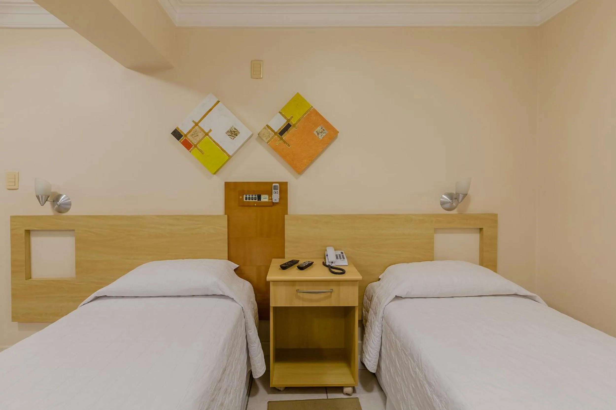 Bedroom, Bed in Tri Hotel Executive Criciúma