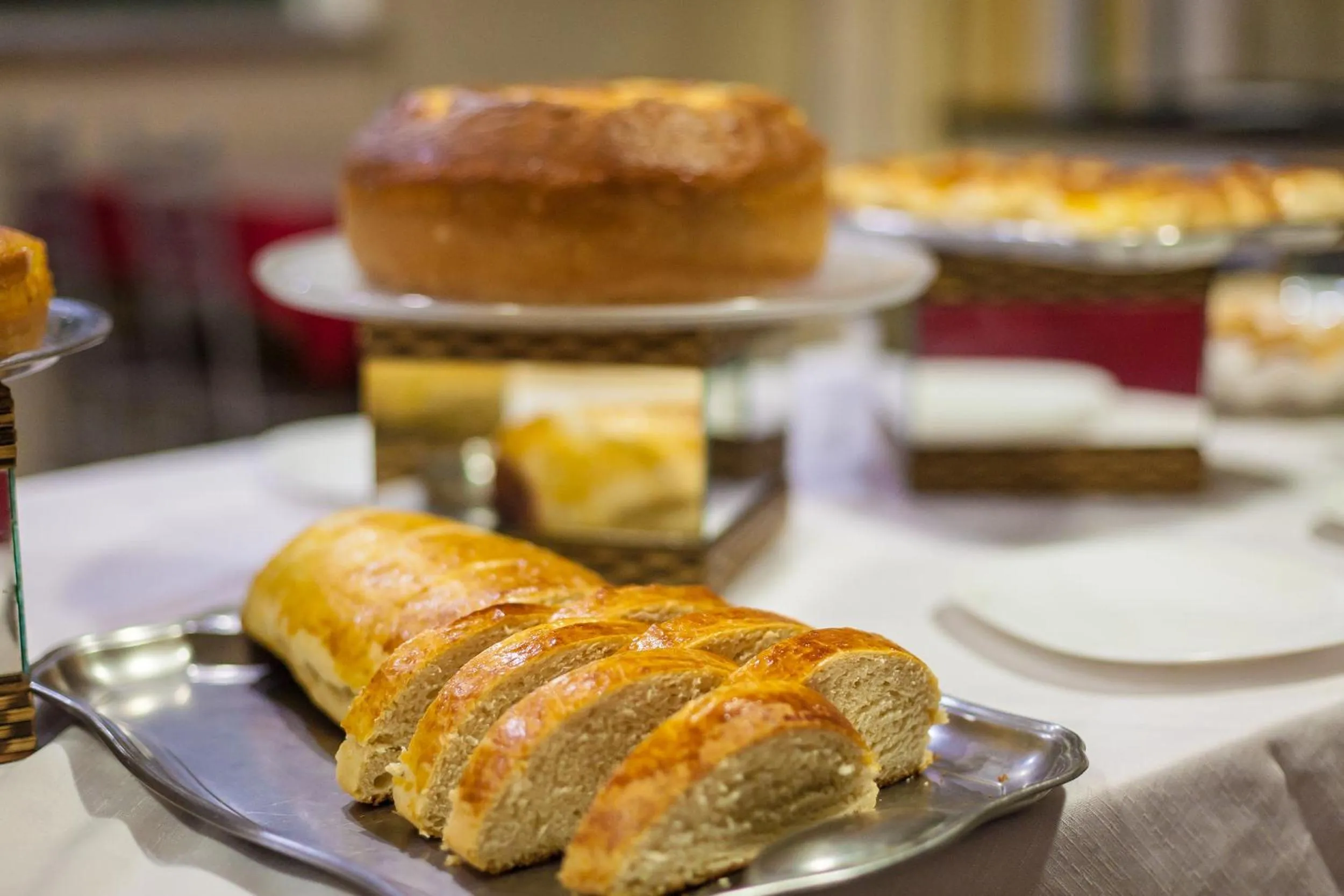 Buffet breakfast in Tri Hotel Criciúma