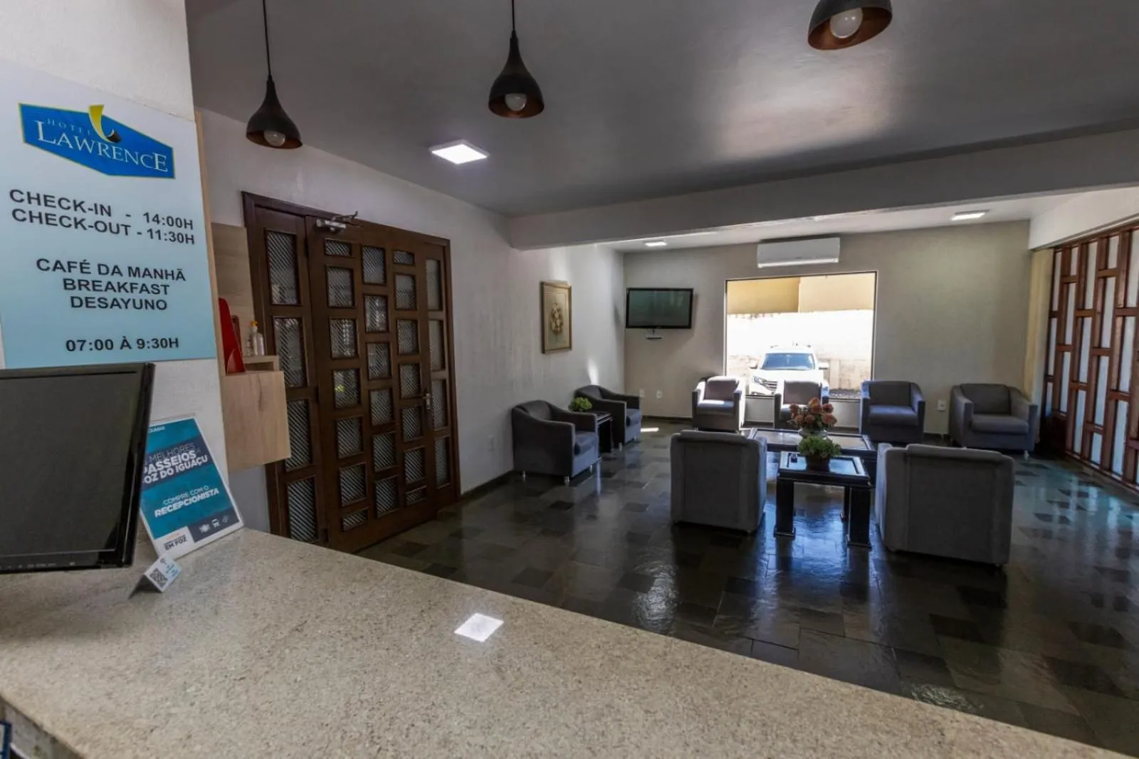 Lobby or reception in Hotel Lawrence