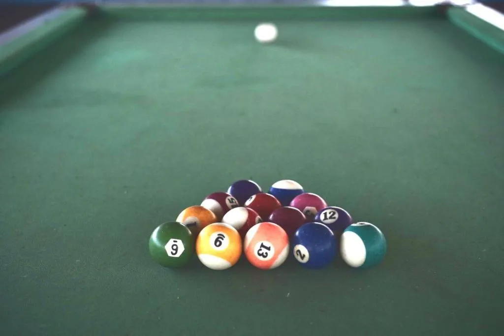 Billiard in Hotel Lawrence