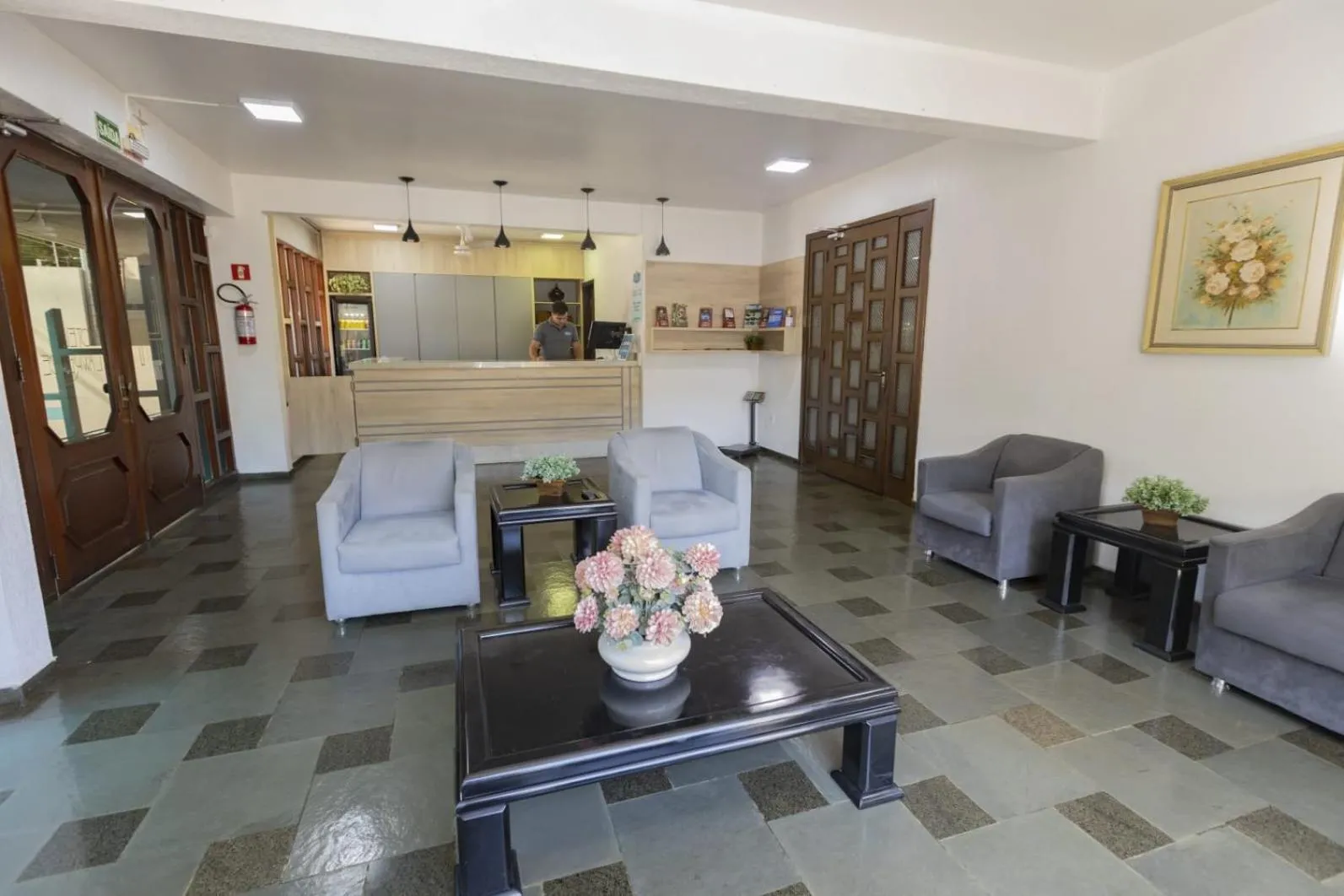 Lobby or reception in Hotel Lawrence