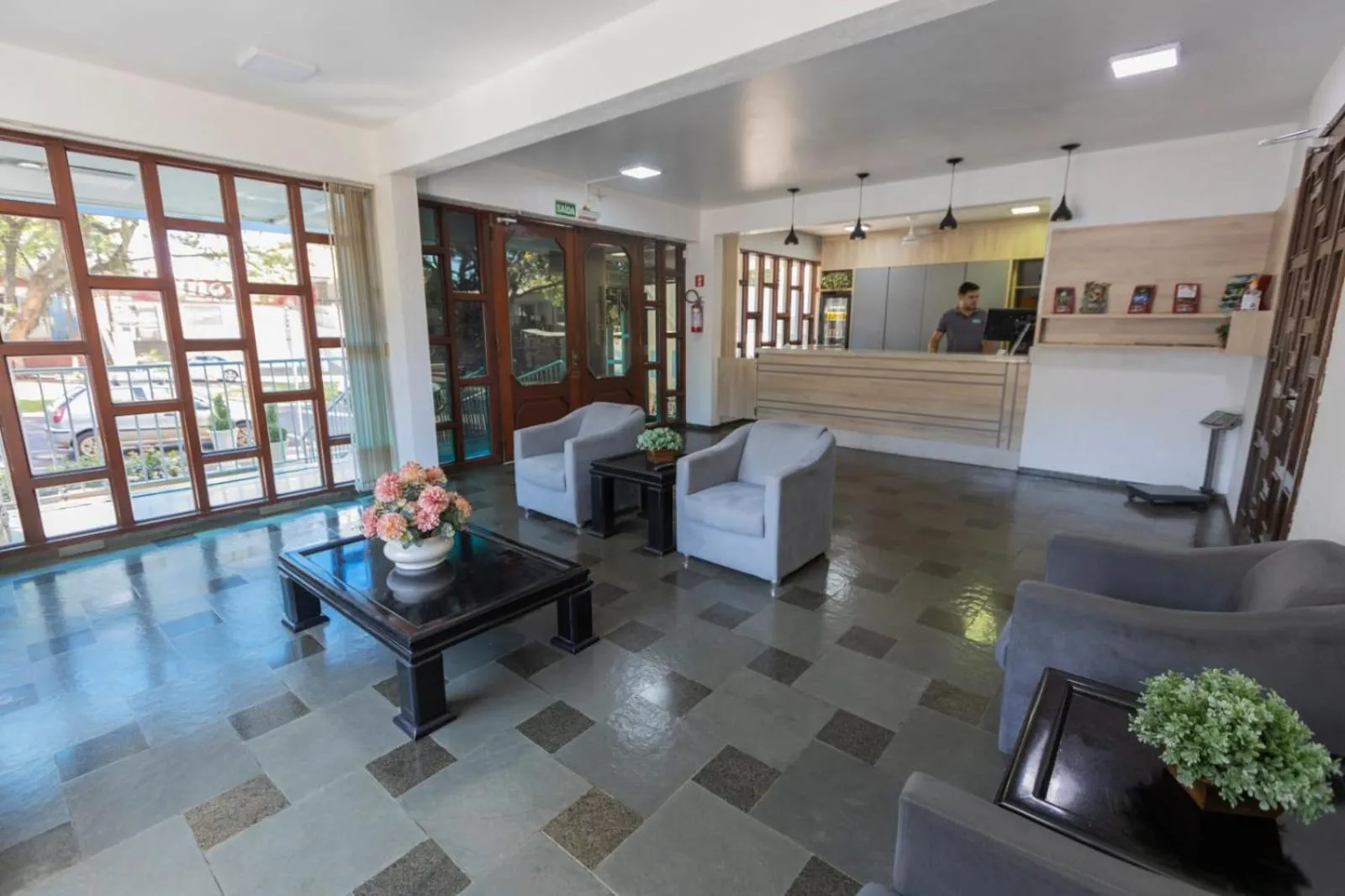 Lobby or reception in Hotel Lawrence