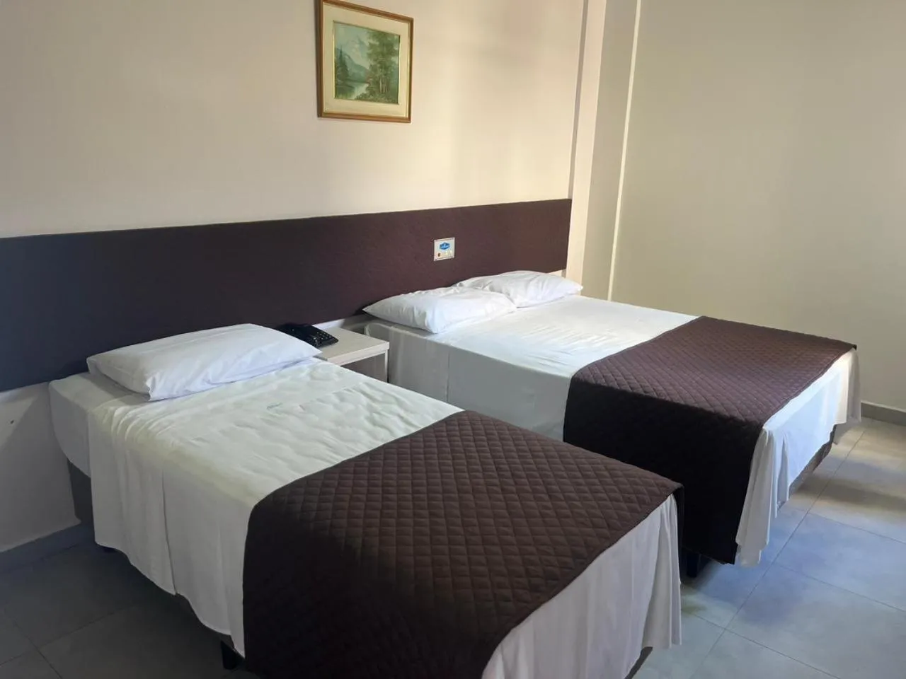 Bed in Hotel Lawrence