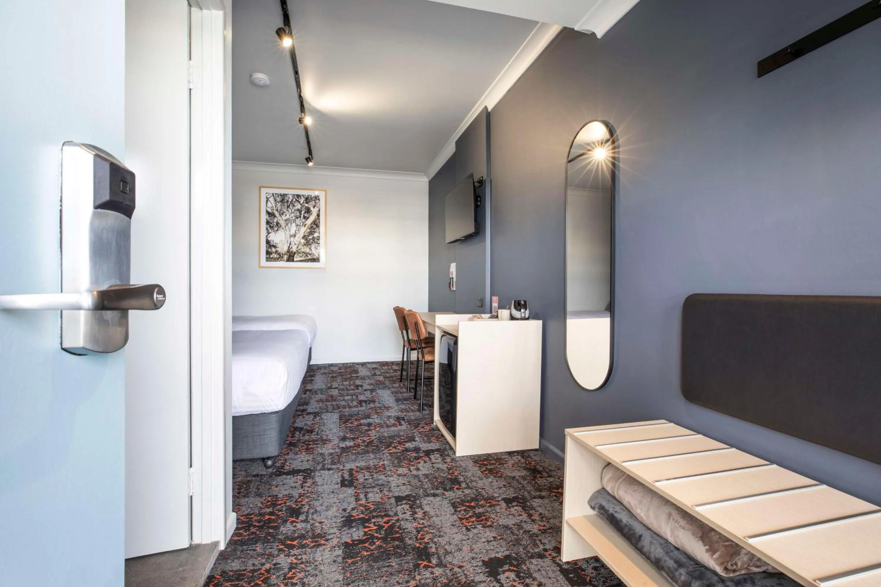 Bedroom in Nightcap at Horse & Jockey Hotel Warwick