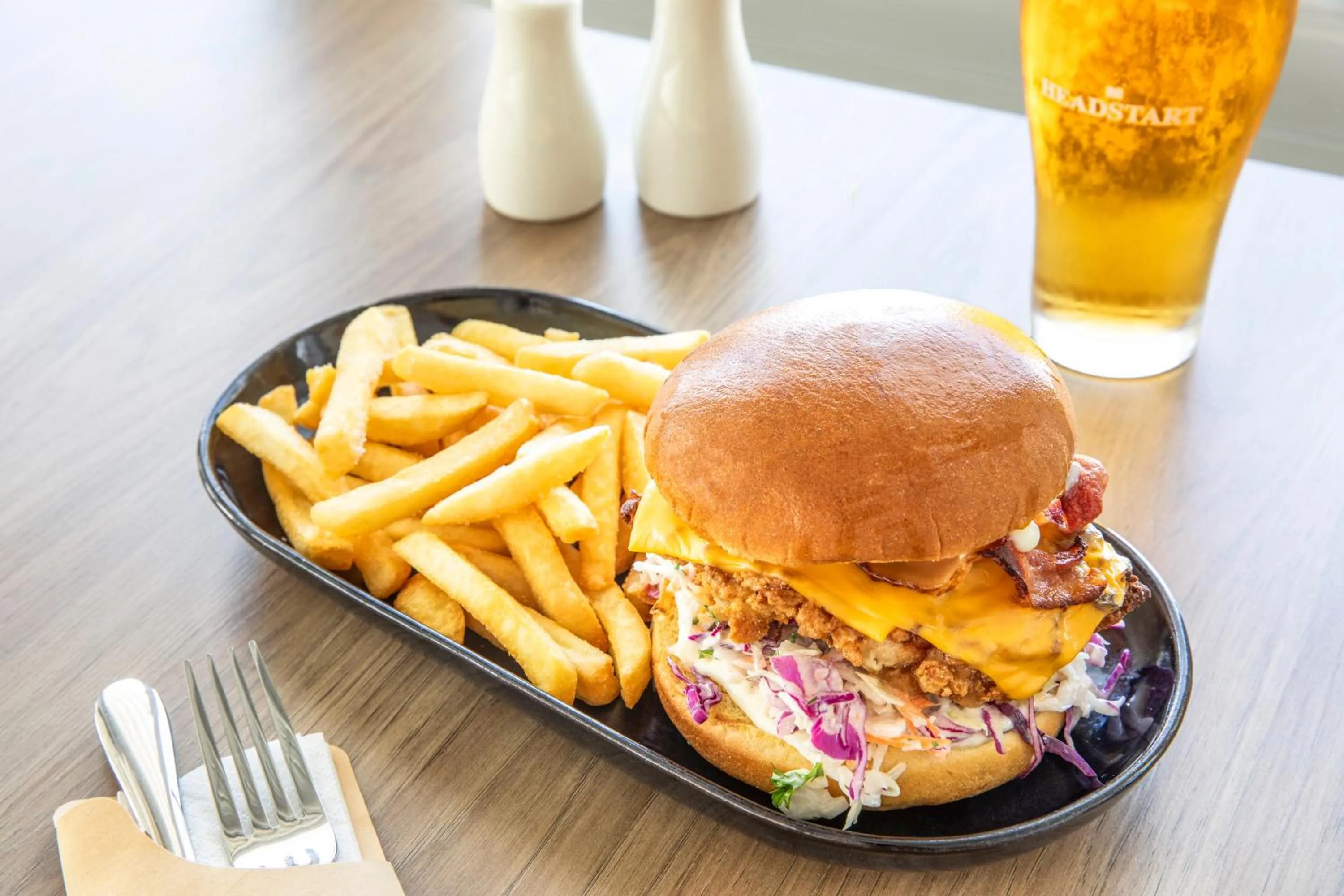 Food in Nightcap at Horse & Jockey Hotel Warwick