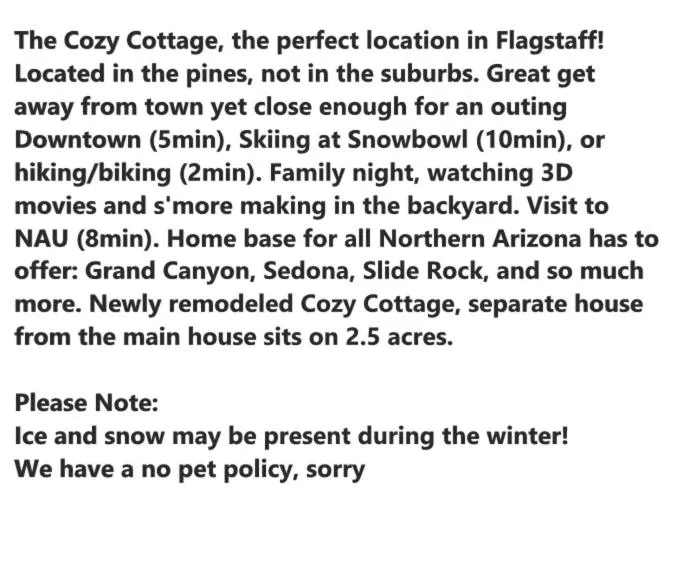 The Cozy Cottage