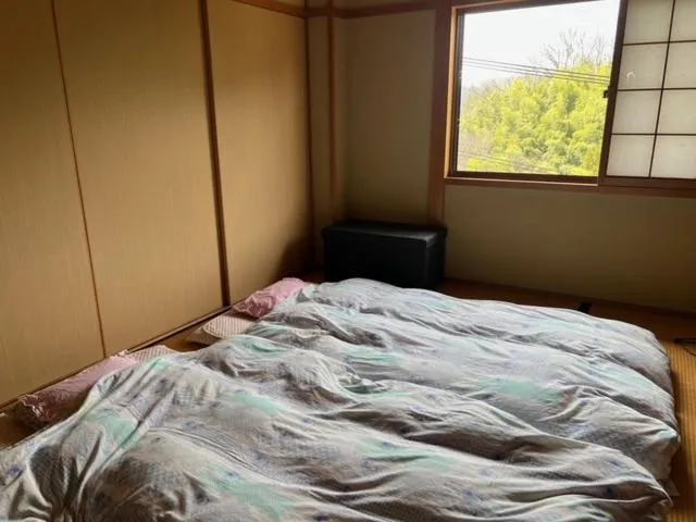 Bed in Houtouji Temple