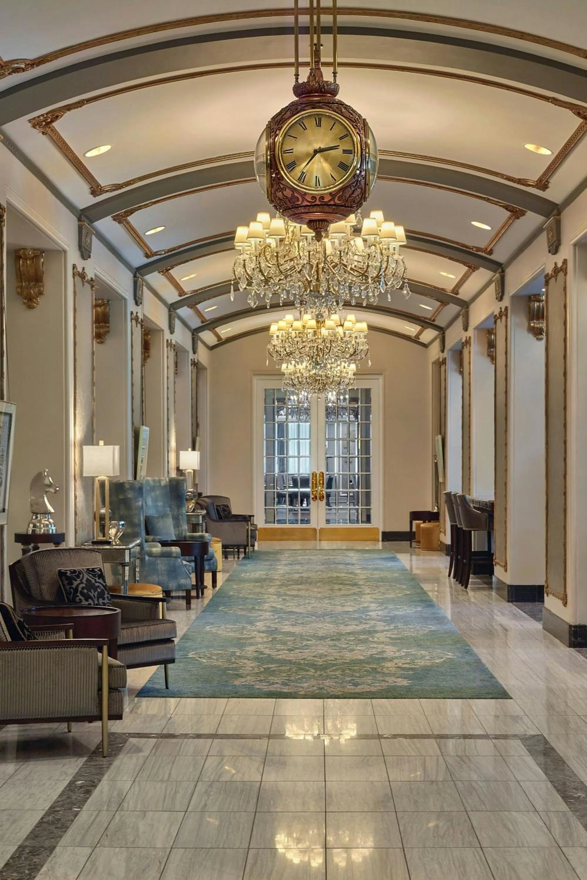 Lobby or reception in The Hotel Saskatchewan, Autograph Collection