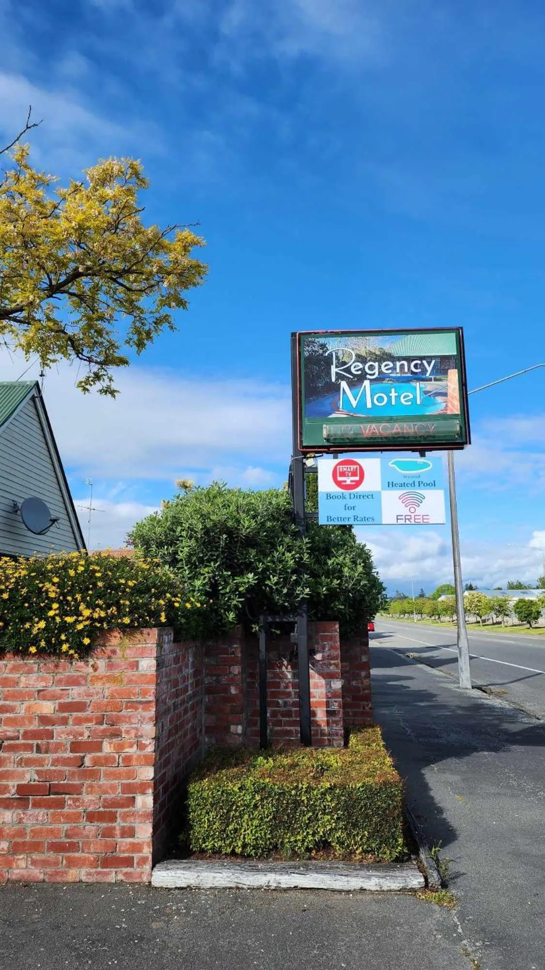 Property building in Ashburton's Regency Motel