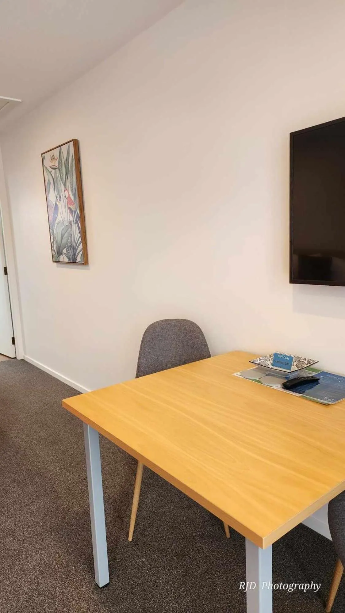 Living room in Ashburton's Regency Motel