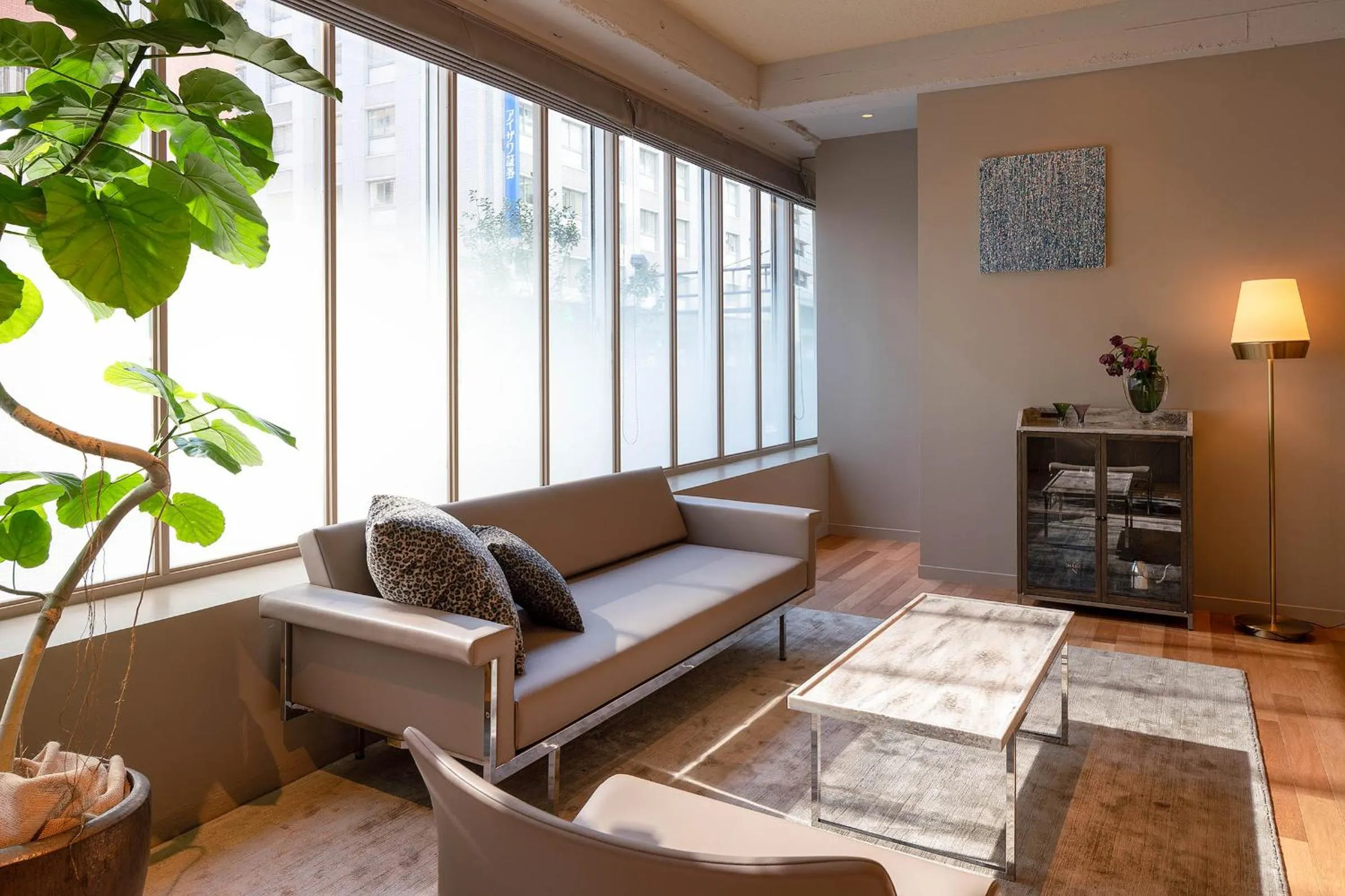 Living room in THE BOLY OSAKA