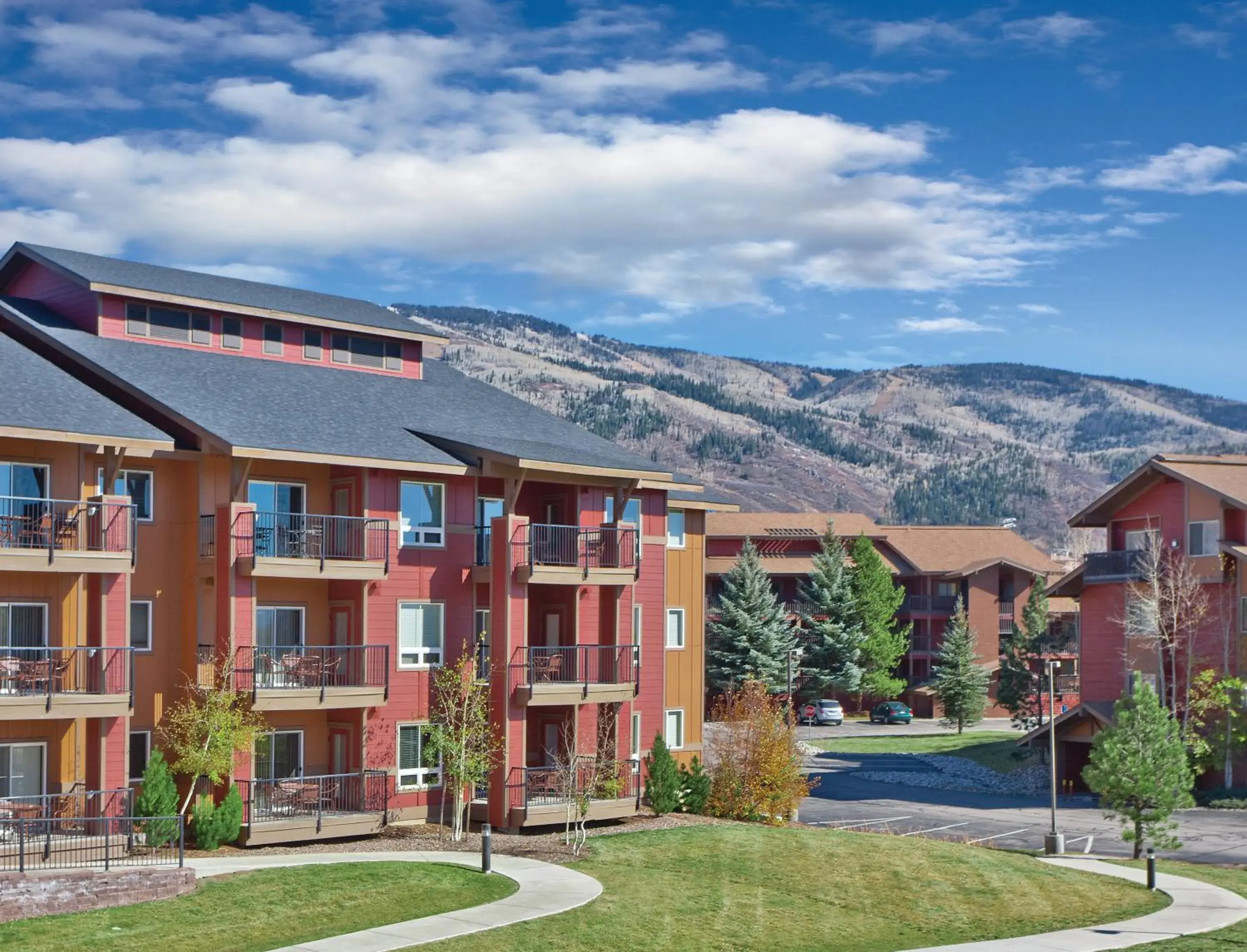 Property building in WorldMark Steamboat Springs Property building in WorldMark Steamboat Springs