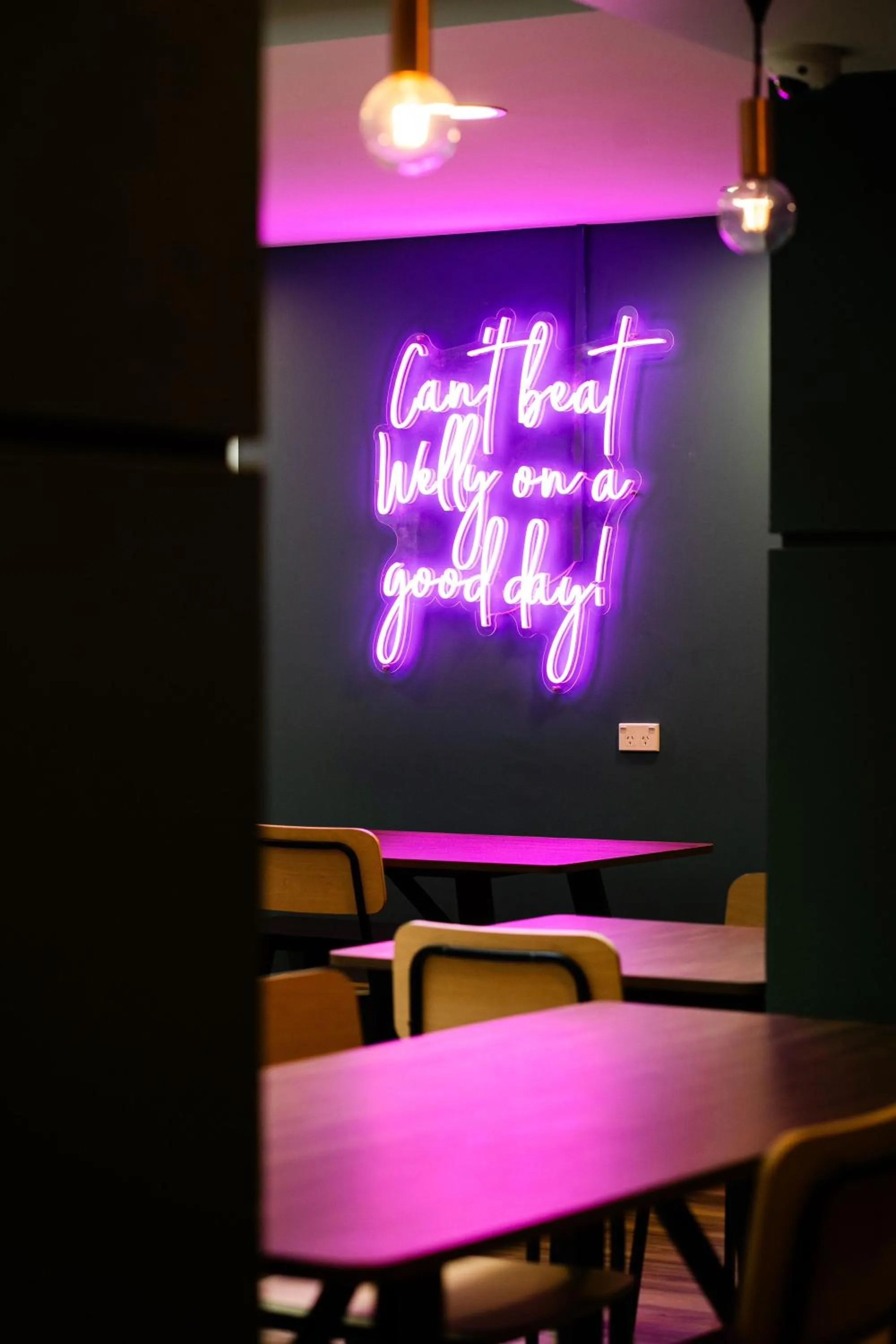 Living room in Haka House Wellington