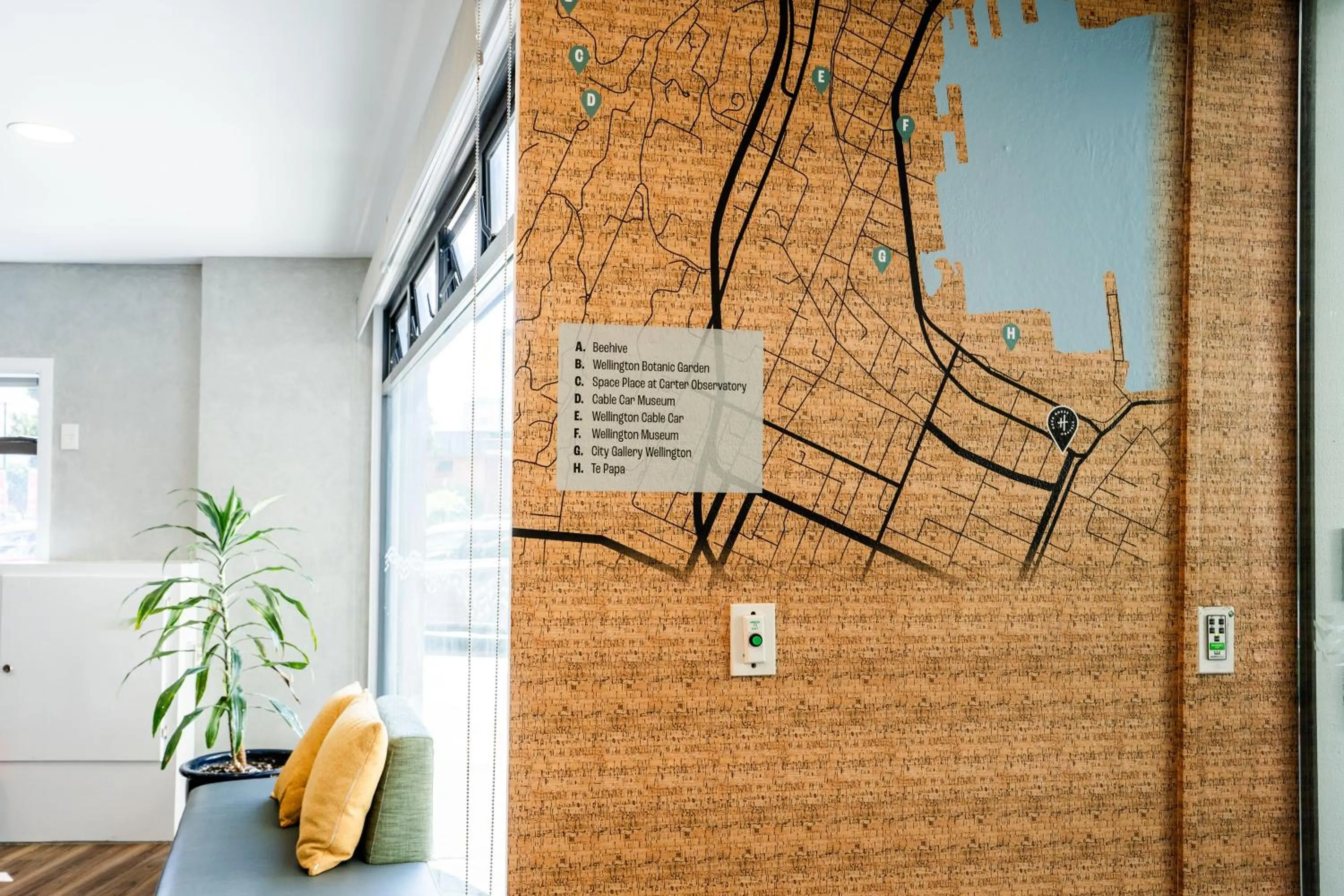 Lobby or reception in Haka House Wellington