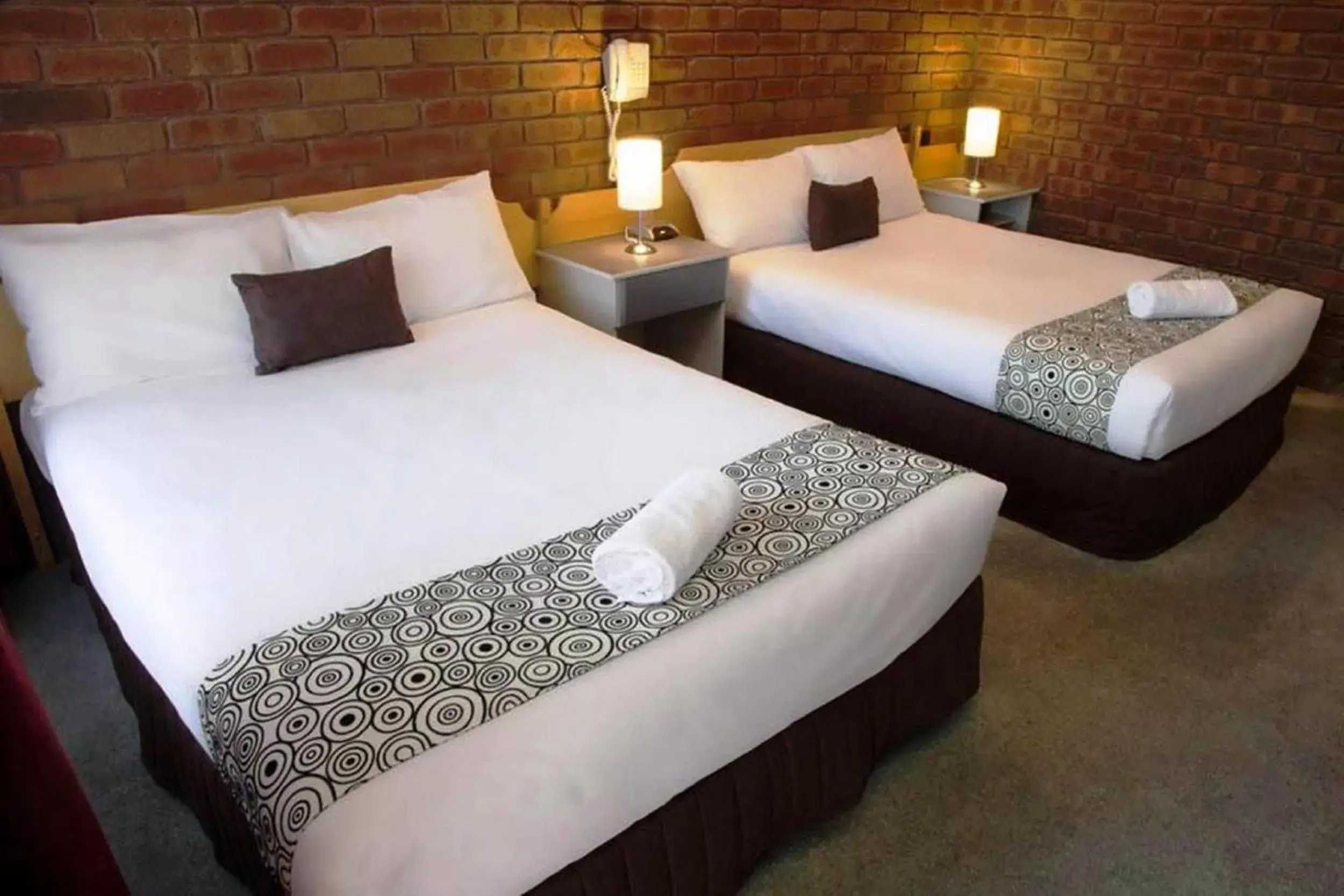 Twin Room in Fountain Court Motor Inn Albury Twin Room in Fountain Court Motor Inn Albury