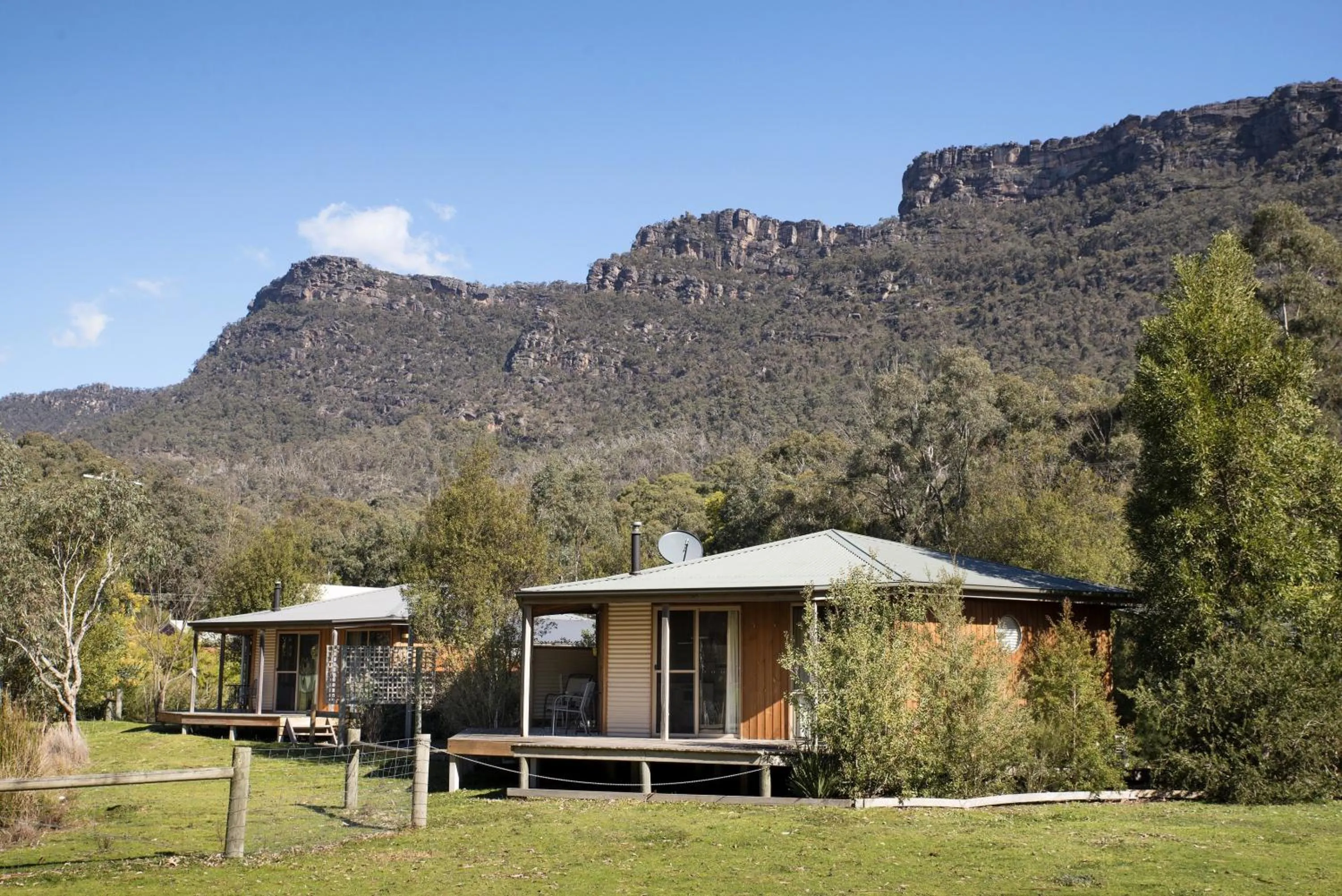 Property building in Grampians Chalets