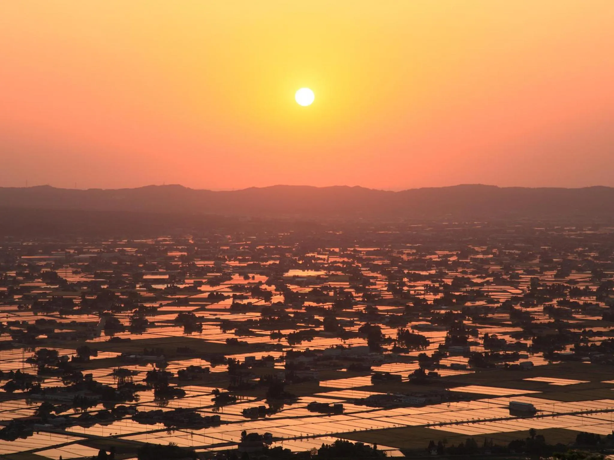 Natural landscape in Tonami Royal Hotel