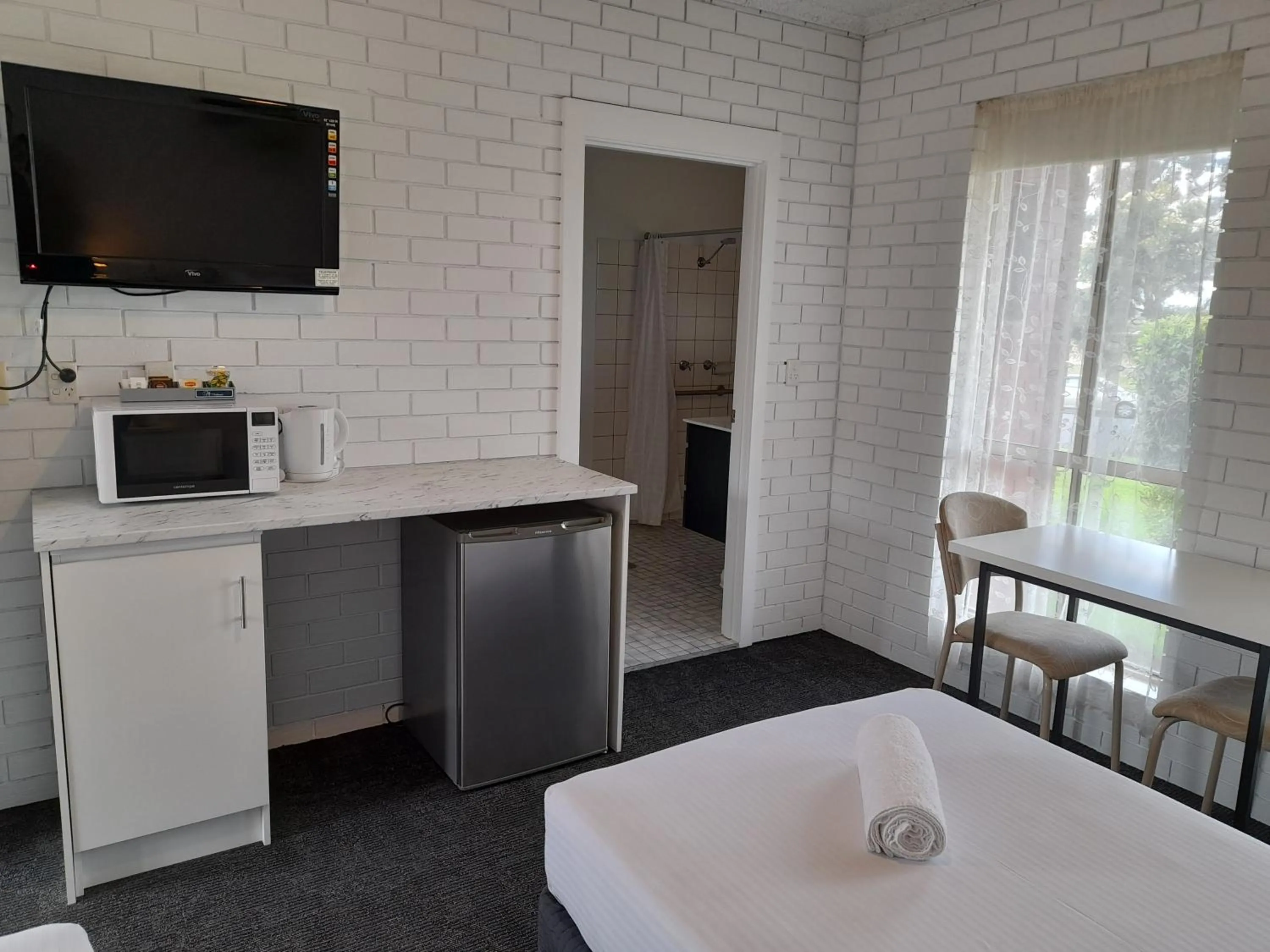 Bedroom in Junction Motel Wagga