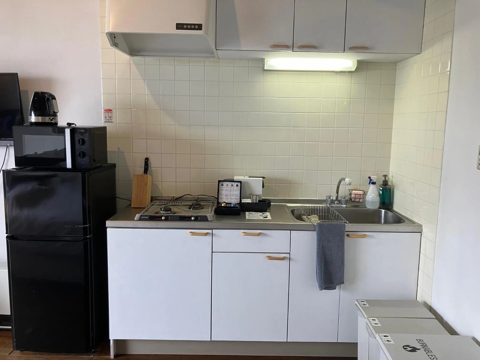 Kitchen or kitchenette in Ashinoko Port Villa MIRAHAKONE